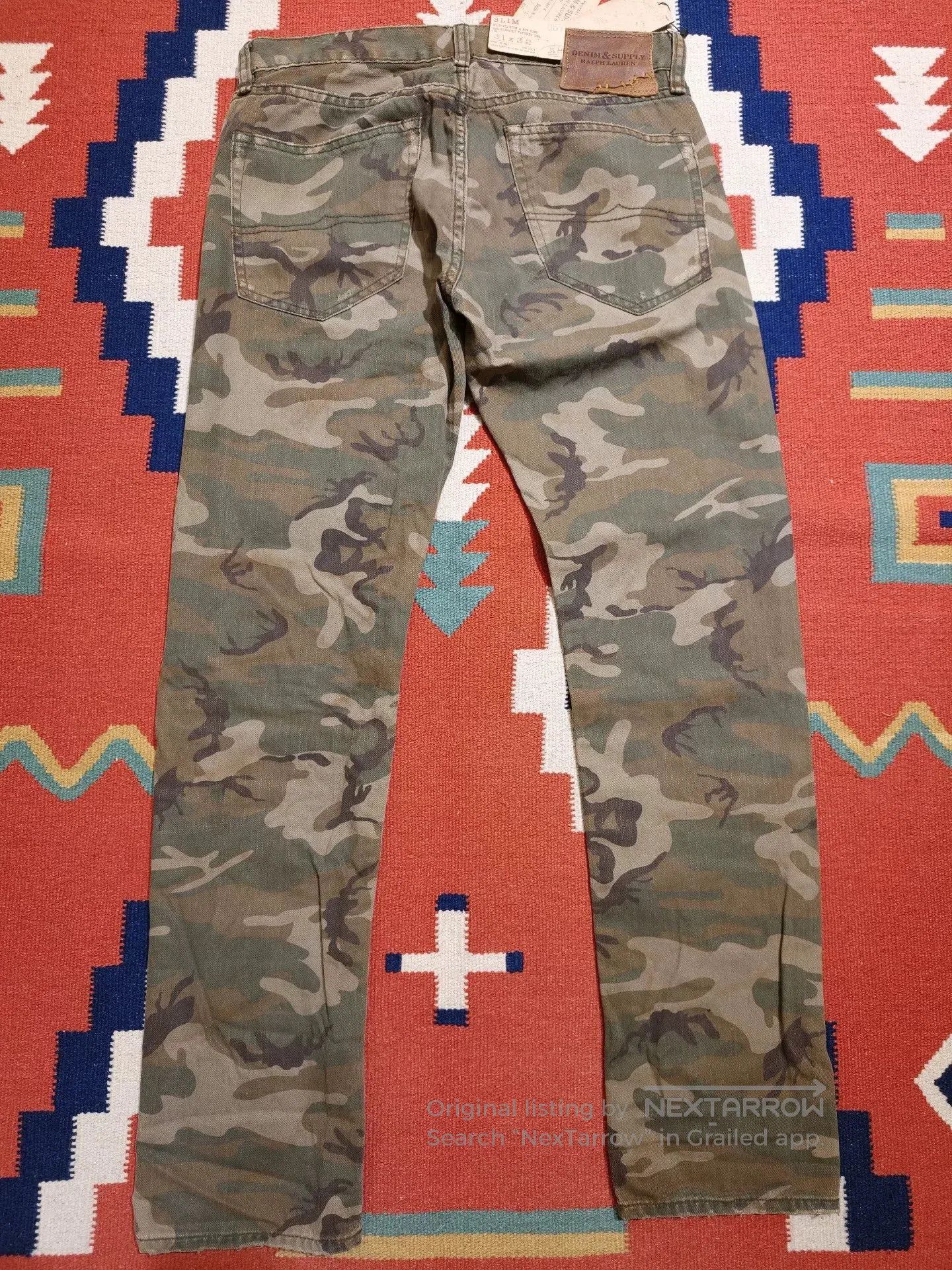 RRL Ralph Lauren Polo Ralph Lauren Camo Cargo Pants. Size US 31 - 4 Thumbnail