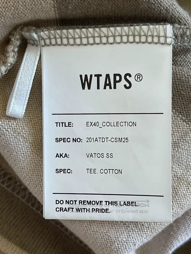 Wtaps Wtaps Embroidered Striped Short Sleeve Size US L / EU 52-54 / 3 - 7 Thumbnail