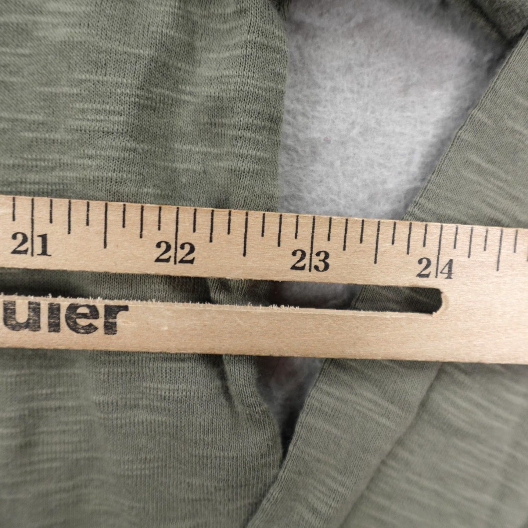 J. Jill VINTAGE J Jill Shirt Womens Large Petite Sage Green Pima Center-Pleat Tunic Popover Top Ladies Linen? Size L / US 10 / IT 46 - 6 Thumbnail
