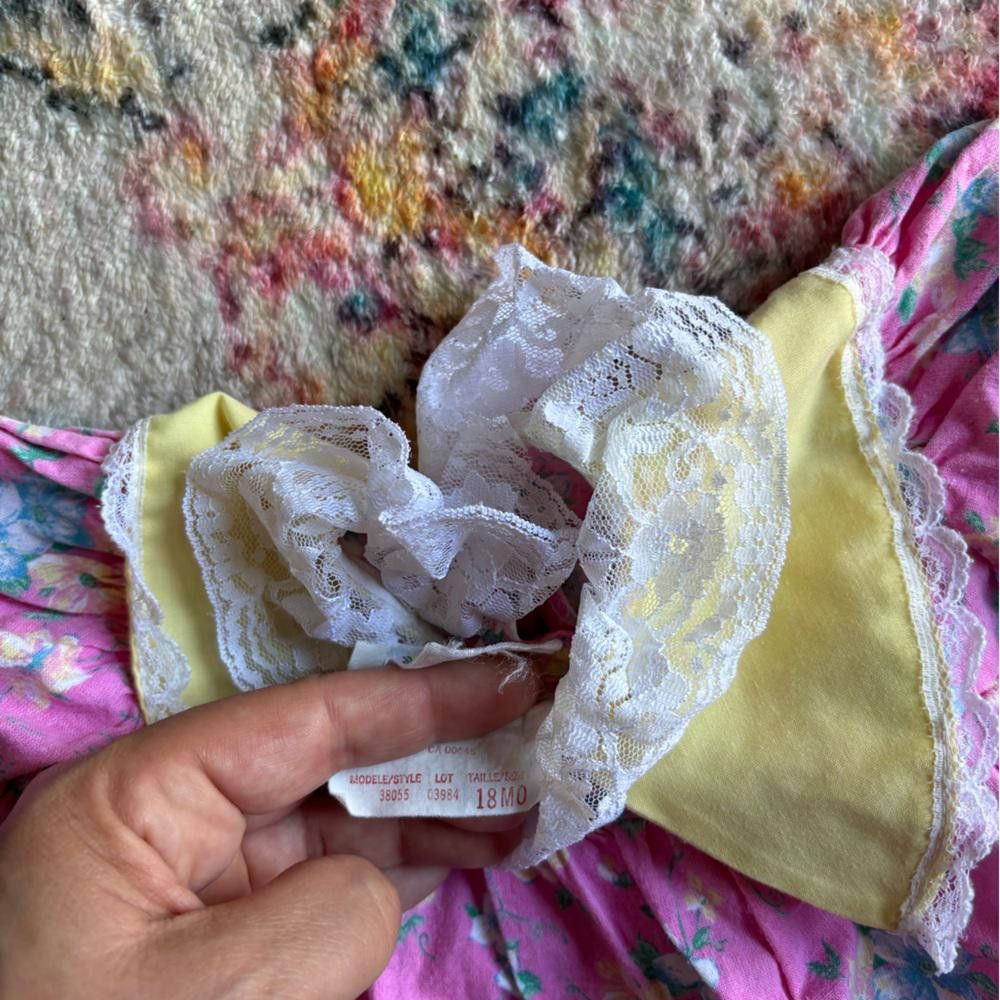 Designer Pride and joy vintage baby dress Size ONE SIZE - 4 Thumbnail