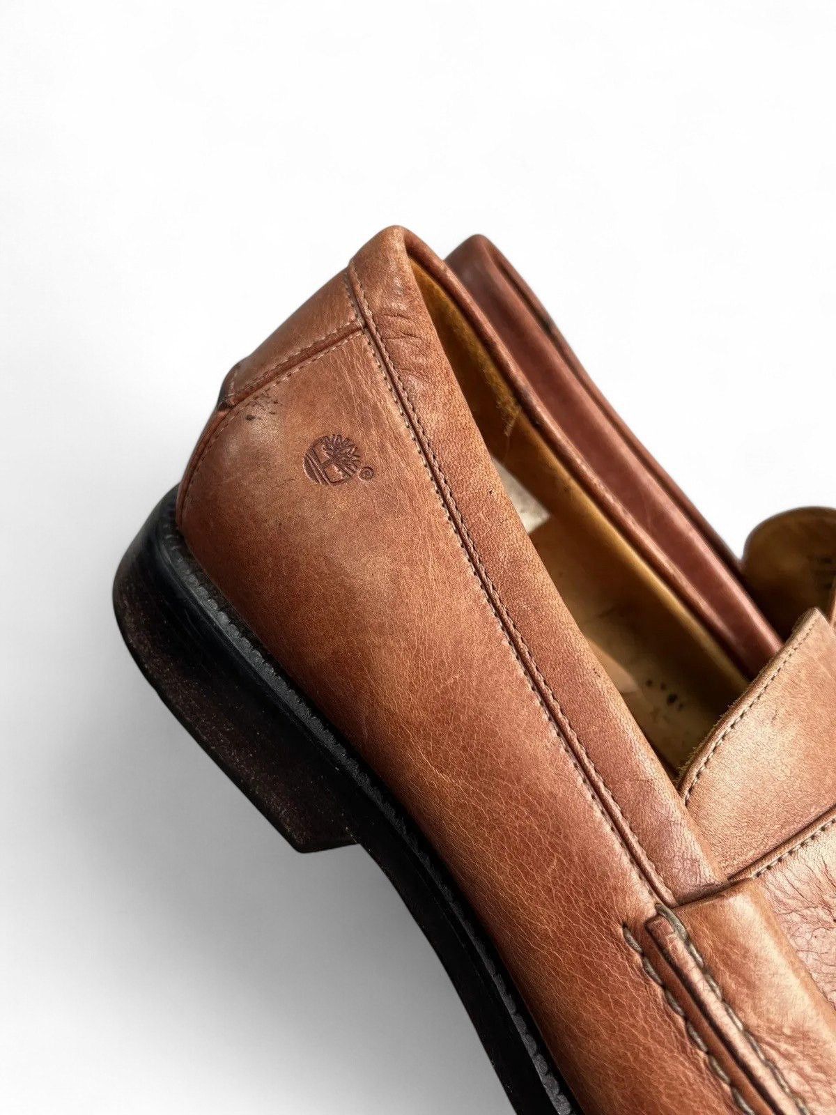 Timberland Timberland Brown Leather Casual Shoes loafers Y2K Style Size US 7.5 / EU 40-41 - 2 Thumbnail