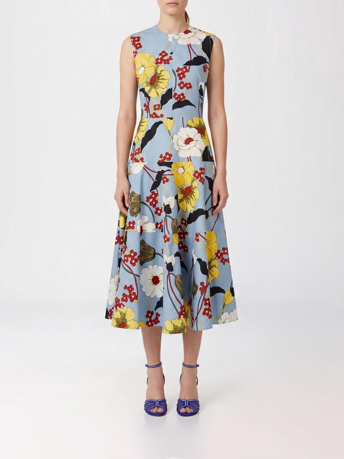 Marni Marni Dress Woman Blue Size M / US 6-8 / IT 42-44 - 1 Thumbnail