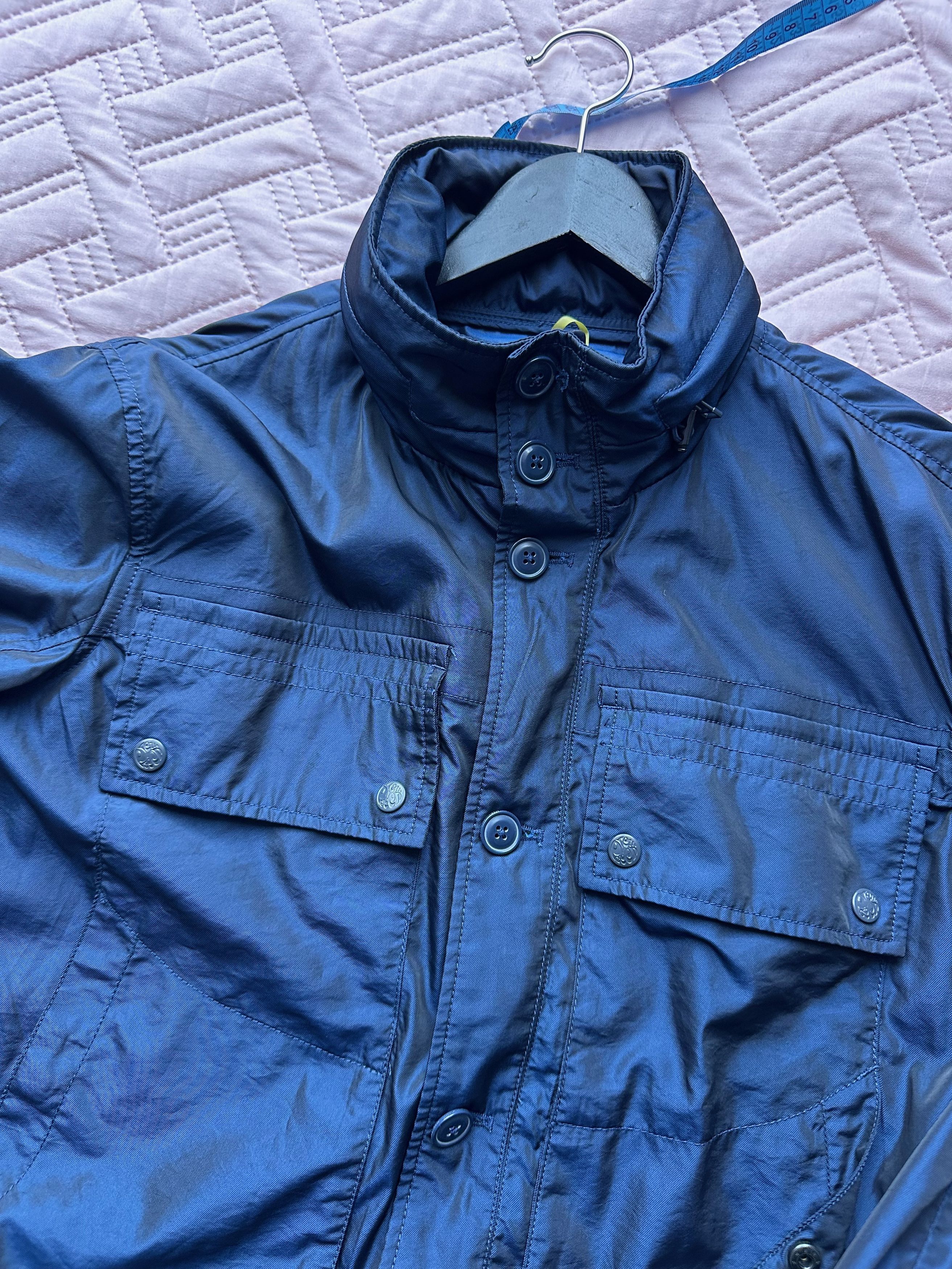 Pretty Green Pretty Green Jacket Navy Blue Military Style Lightweight Size US M / EU 48-50 / 2 - 10 Thumbnail