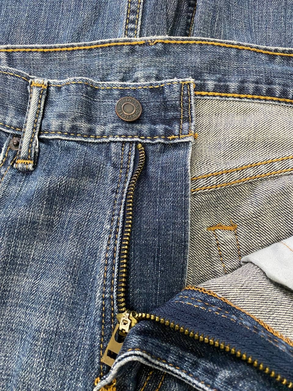 Levi's levis 559 loose fit denim nice design Size US 35 - 12 Thumbnail