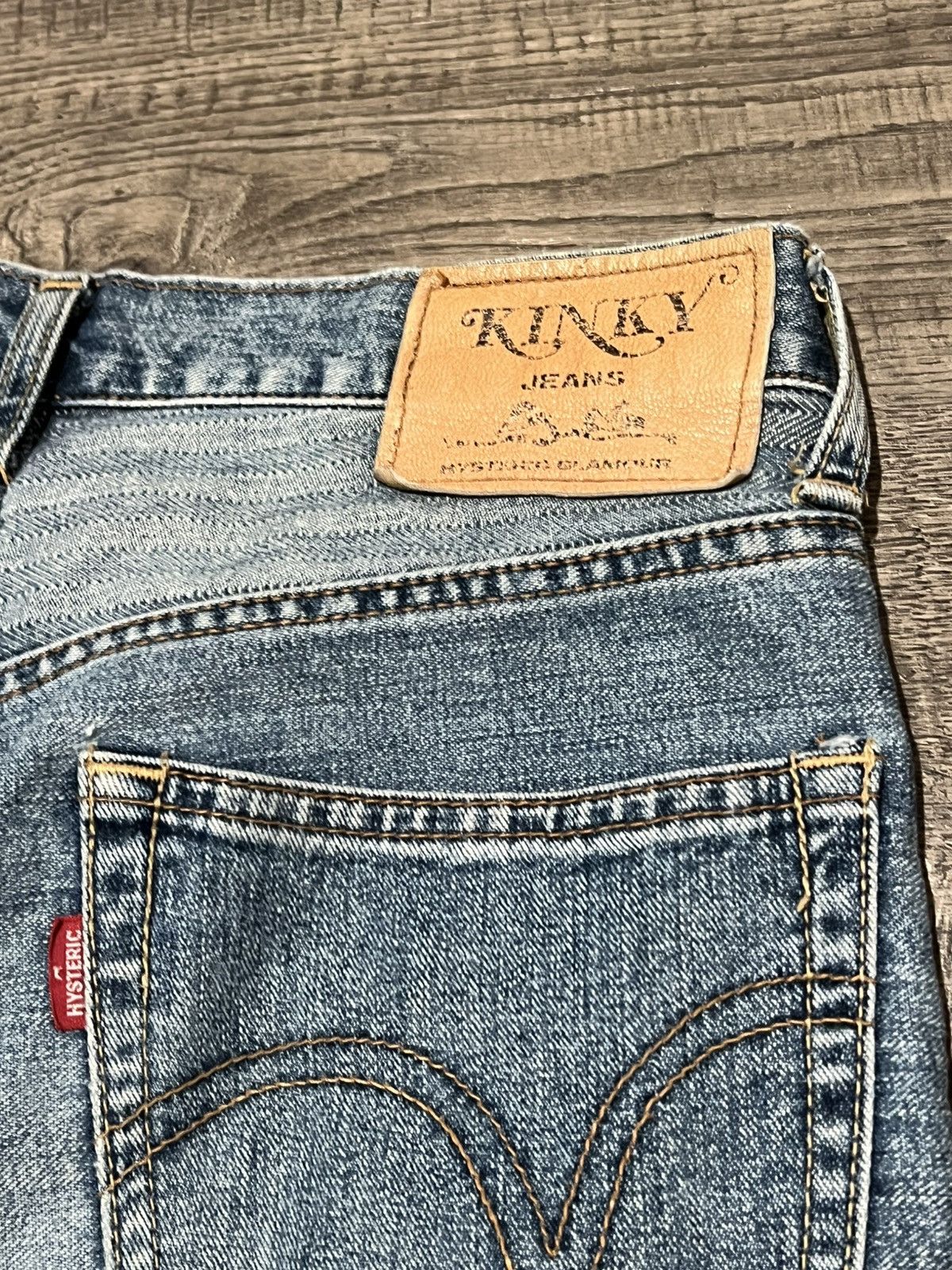 Hysteric Glamour Hysteric Glamour Kinky Hagi denim older pair Size US 28 / EU 44 - 3 Thumbnail