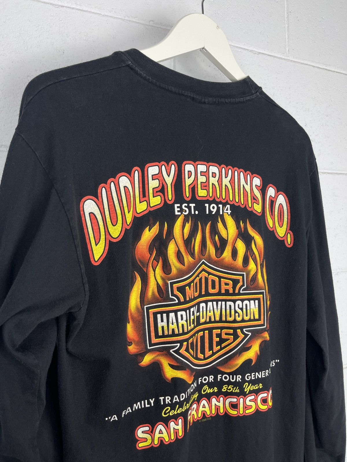 Harley Davidson Harley Davidson Vintage Longsleeve Eagle 90s Size US M / EU 48-50 / 2 - 5 Thumbnail