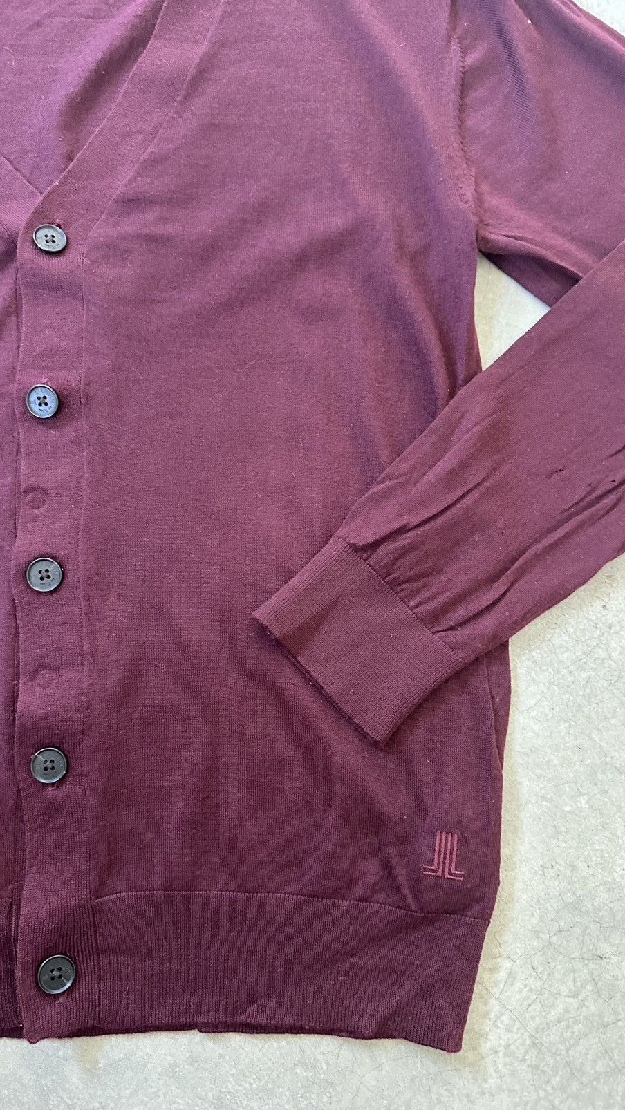 Lanvin VINTAGE LANVIN CARDIGAN BITONE Size US L / EU 52-54 / 3 - 3 Thumbnail