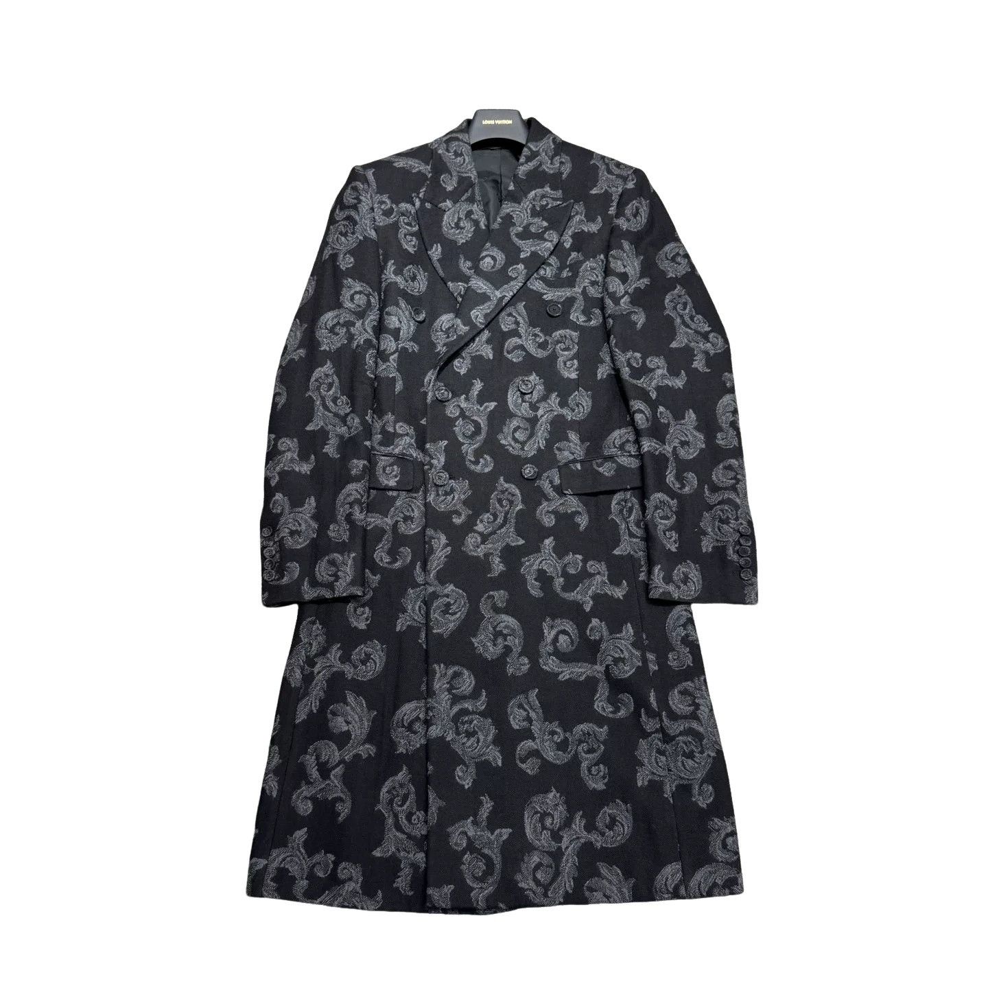 Dior Dior All-over Pattern Wool Coat 46 Size US S / EU 44-46 / 1 - 1 Thumbnail
