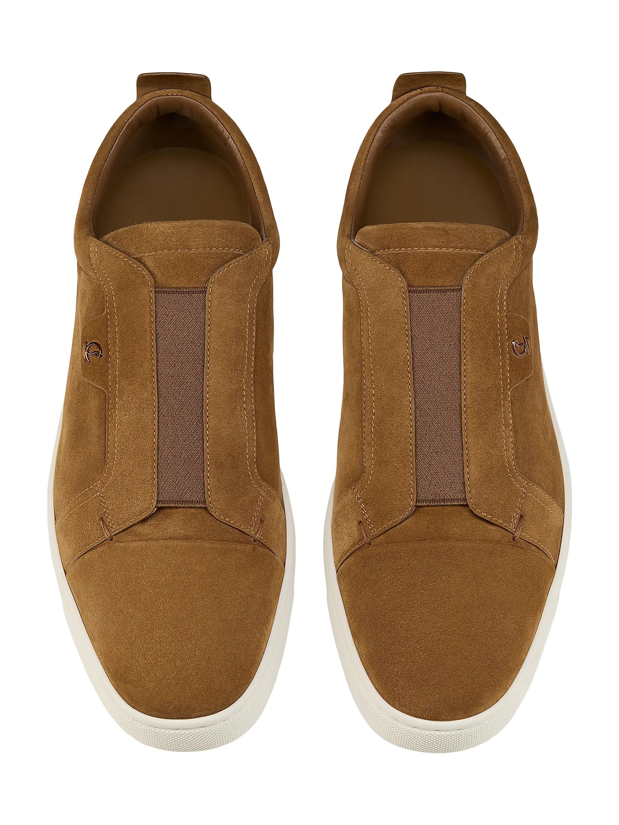 Christian Louboutin os11x0526 St Louis Suede Sneakers in Brown Size US 12 / EU 45 - 4 Thumbnail