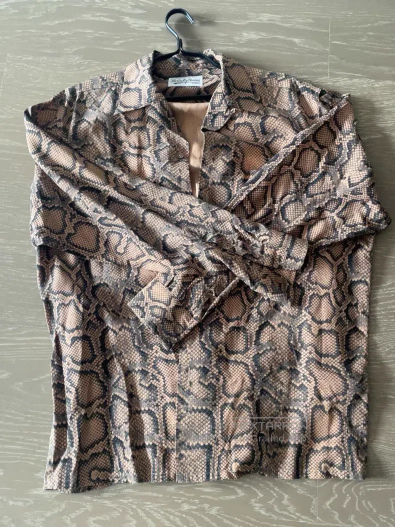 Wacko Maria Wacko Maria Snake-patterned long-sleeved shirt Size US L / EU 52-54 / 3 - 1 Thumbnail