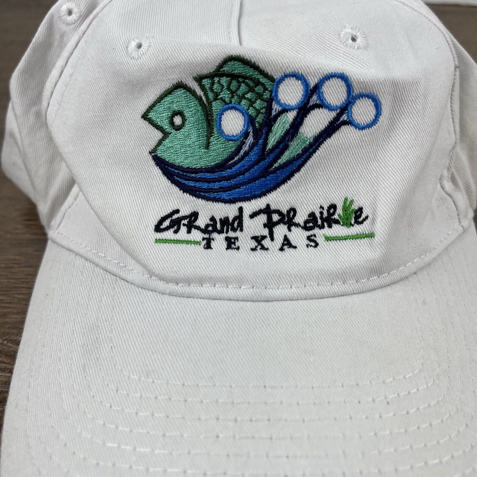 Other Grand Prarie Texas Hat White Cap Hat Adjustable Hat White Ad Size ONE SIZE - 6 Thumbnail