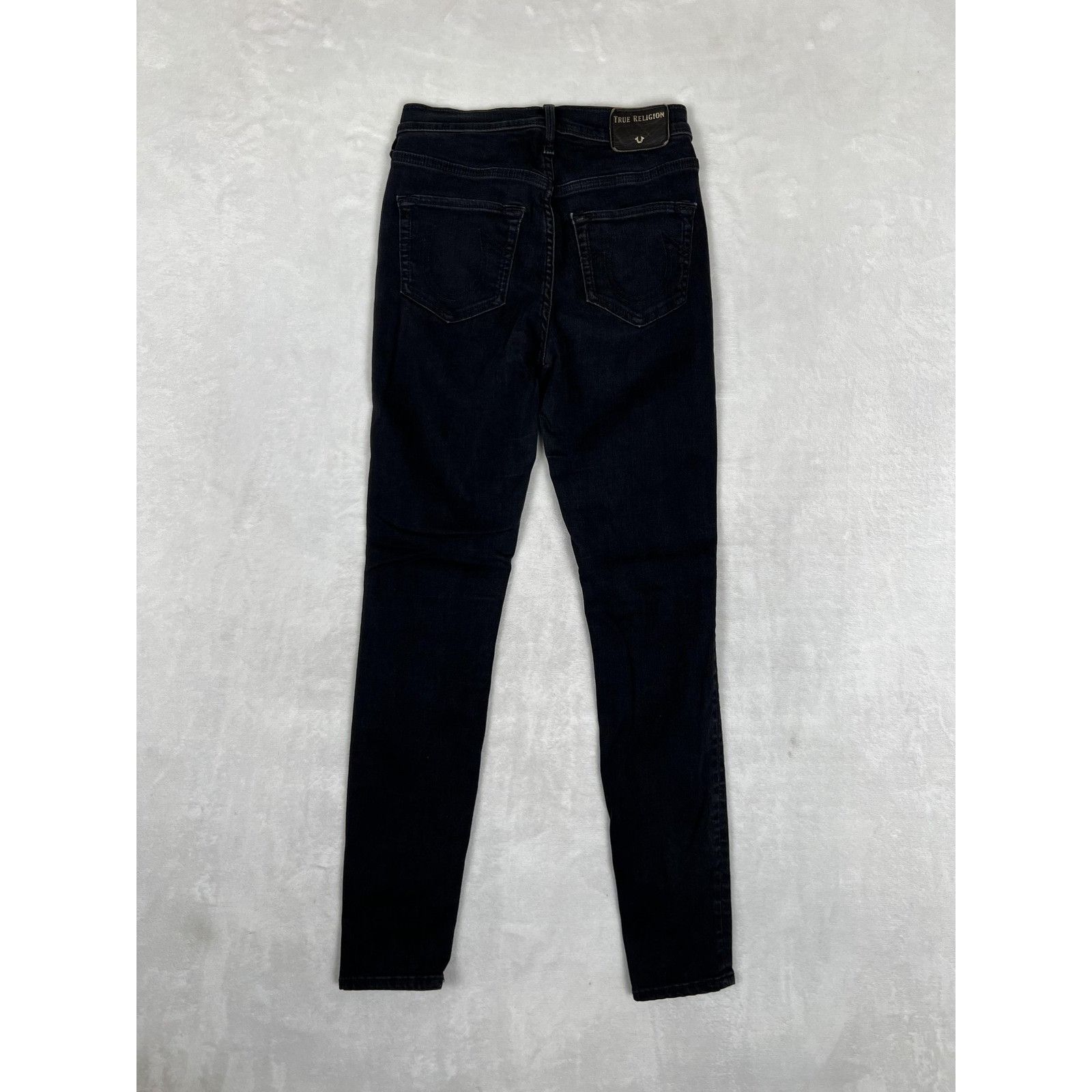 True Religion True Religion Halle Jeans Womens 26 Black High Rise Skinny Size 26" / US 2 / IT 38 - 11 Thumbnail