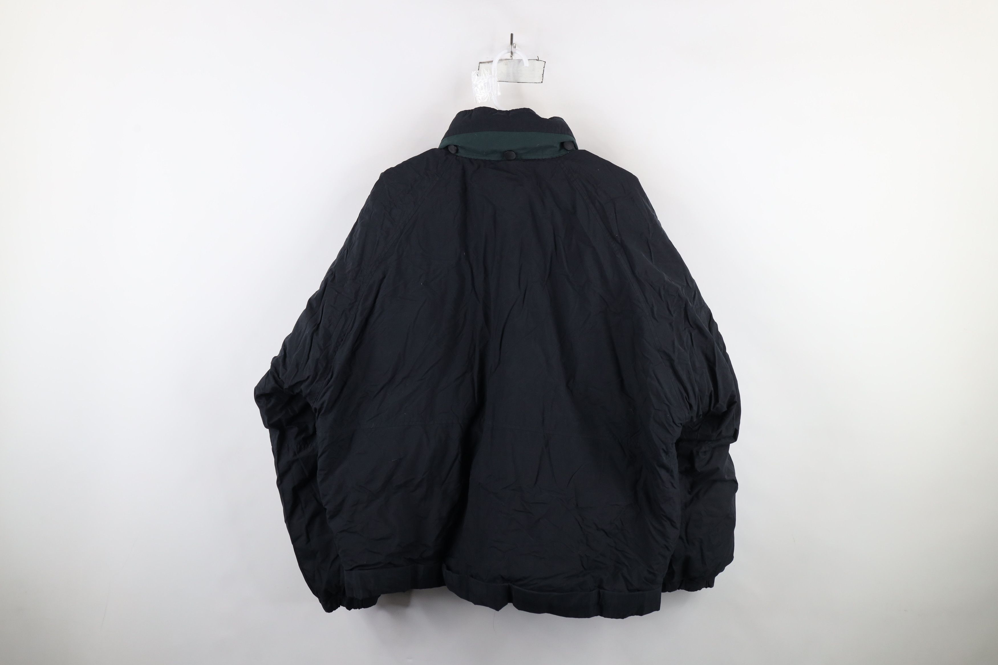 Vintage Vintage 90s Streetwear Down Insulated Puffer Jacket Black Size US L / EU 52-54 / 3 - 11 Thumbnail