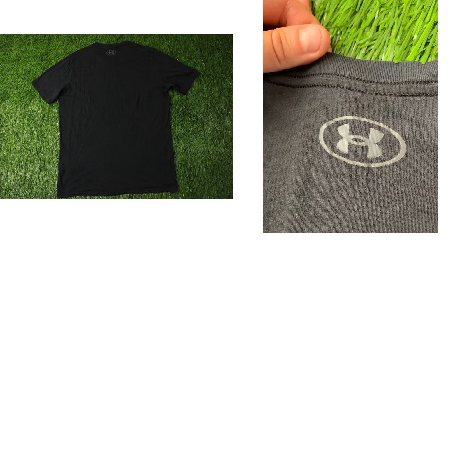 Under Armour UNDER ARMOUR Shirt JERSEY T-Shirt Mens L Gray 2022 Training Casual Short Sleeve Logo Size US L / EU 52-54 / 3 - 8 Thumbnail