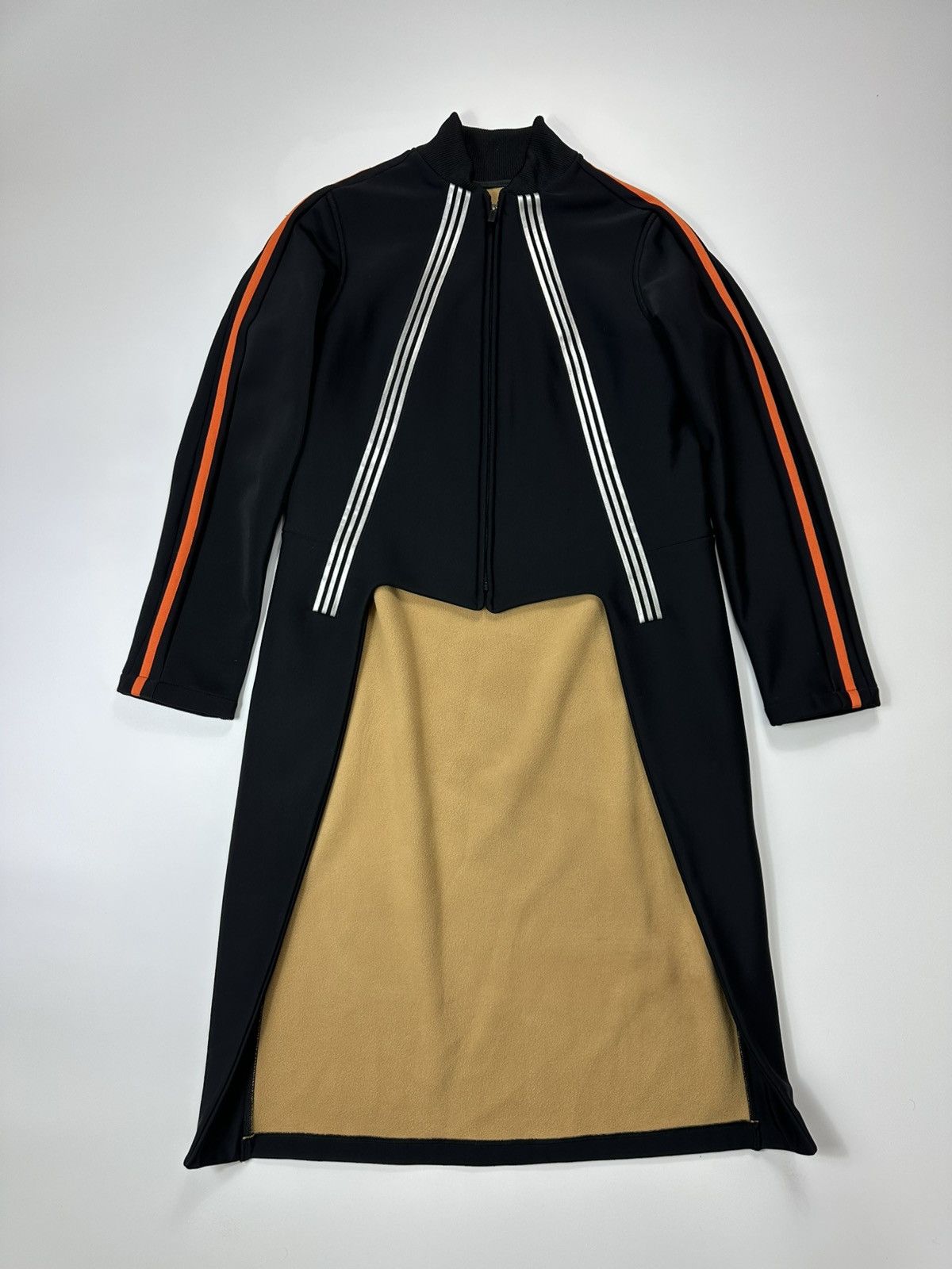 Adidas Y-3 Long Coat Zip Lampas S Size Black