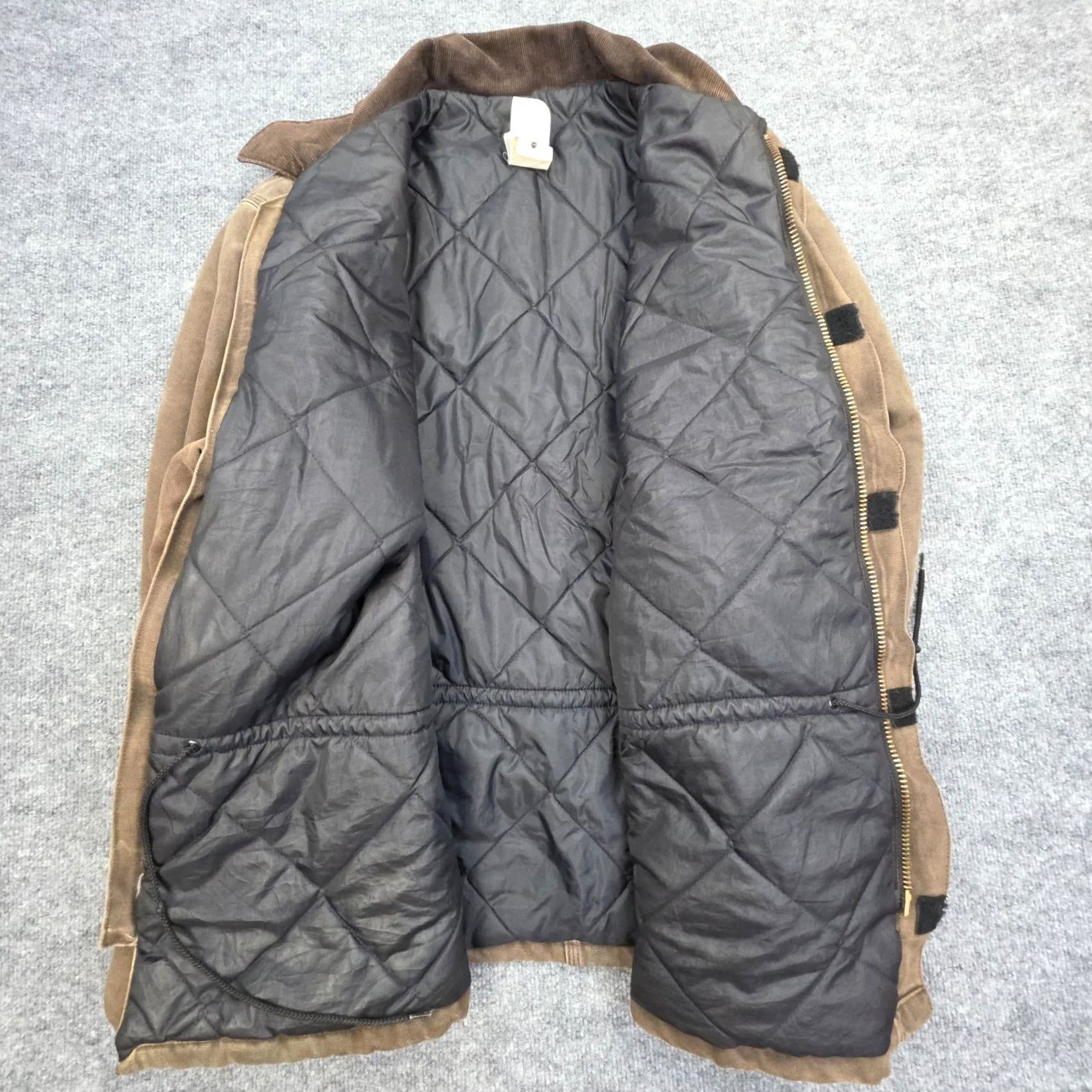 Carhartt VINTAGE Carhartt Coat C26 Sandstone Arctic Quilt Lined Brown XXL Mens Size US XXL / EU 58 / 5 - 3 Thumbnail