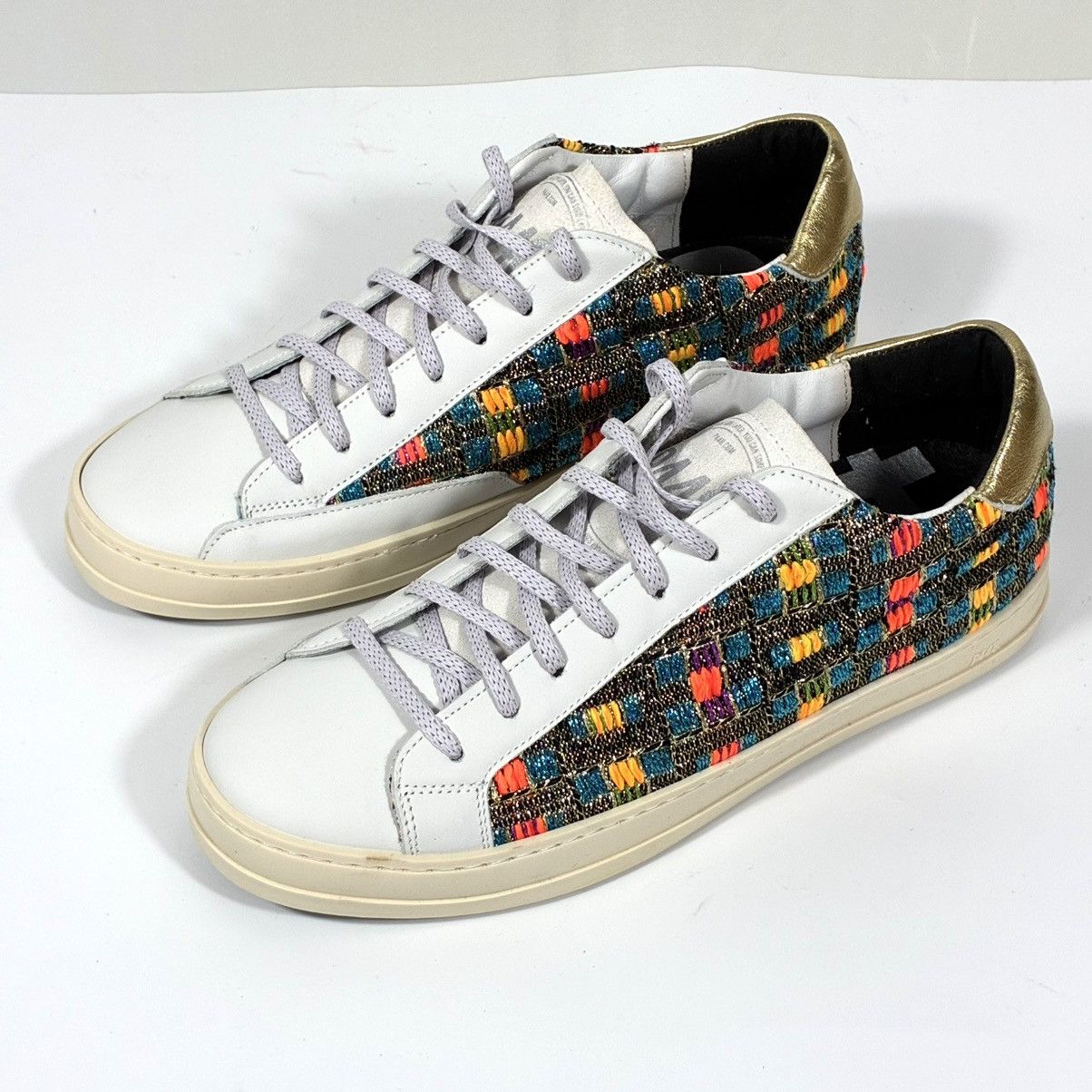 P448 P448 John Malhia Sneakers White Mal Multicolor EU 41 NEW Size US 11 / IT 41 - 3 Thumbnail