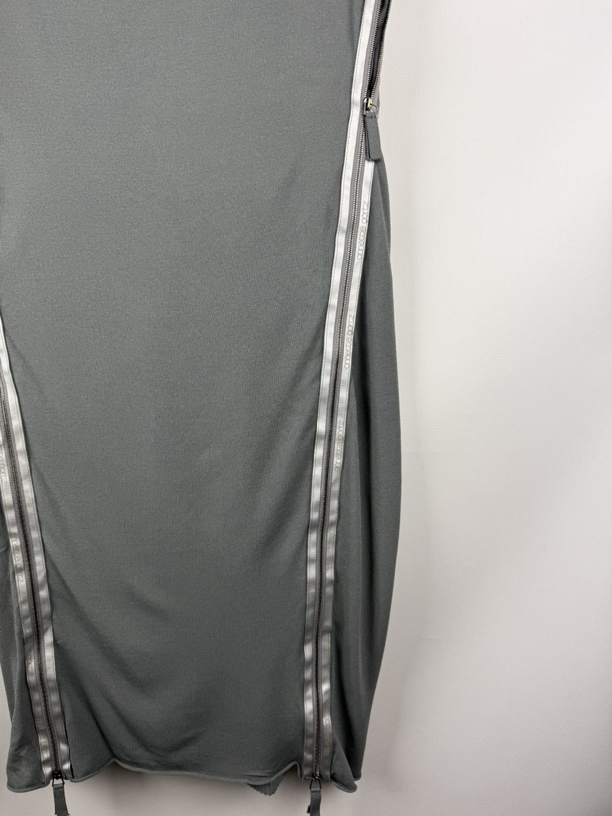 Annette Gortz Annette Gortz Avant-Garde Sleeveless Viscose Full Zip Dress Size S / US 4 / IT 40 - 9 Thumbnail