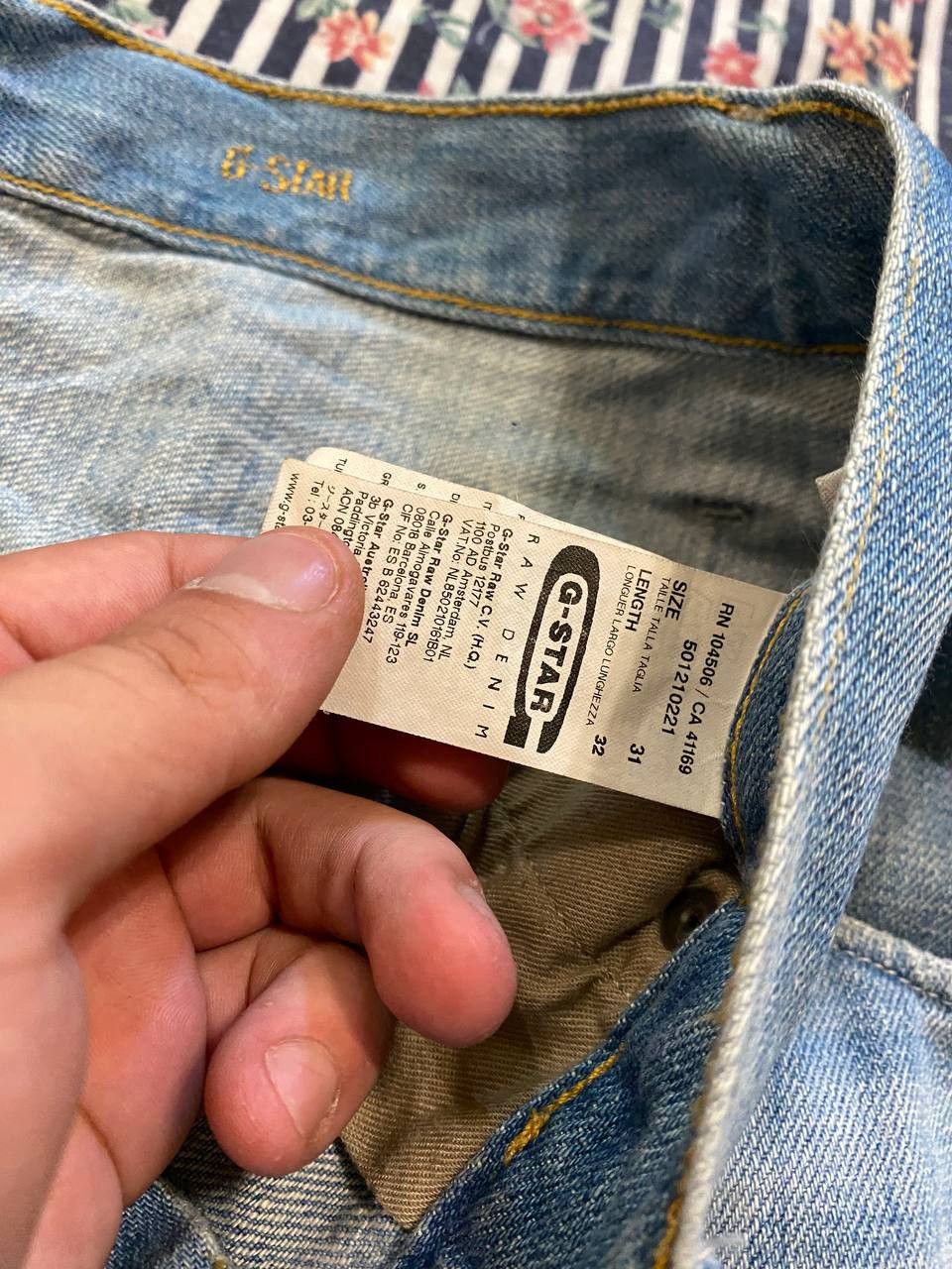 G-Star vintage jeans G-Star Raw 3D streetwear Y2K Size US 31 - 2 Thumbnail