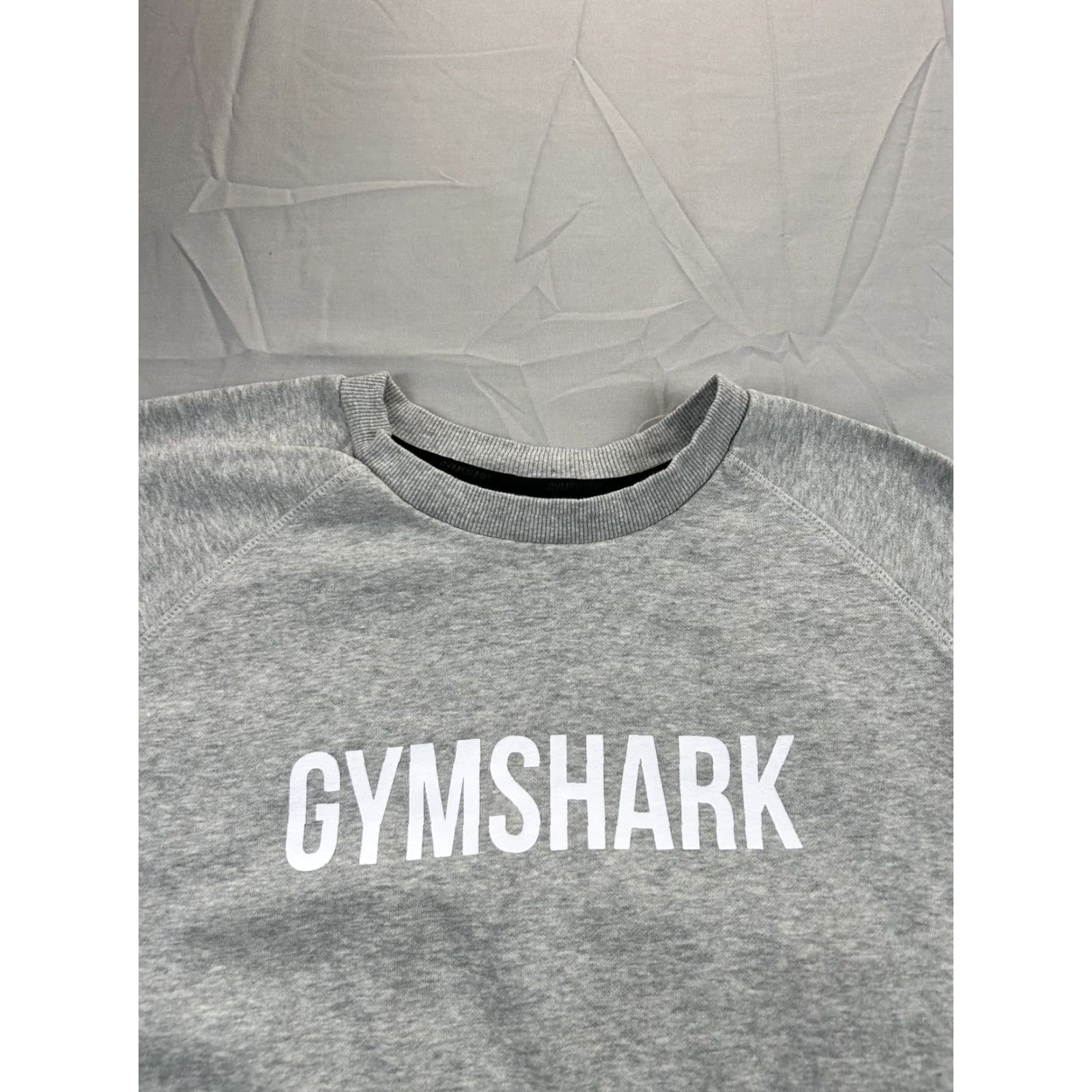 Gymshark Gymshark Sweatshirt Mens M Gray Fleece Crewneck Pullover Logo Graphic Print Gym Training Size US M / EU 48-50 / 2 - 2 Thumbnail