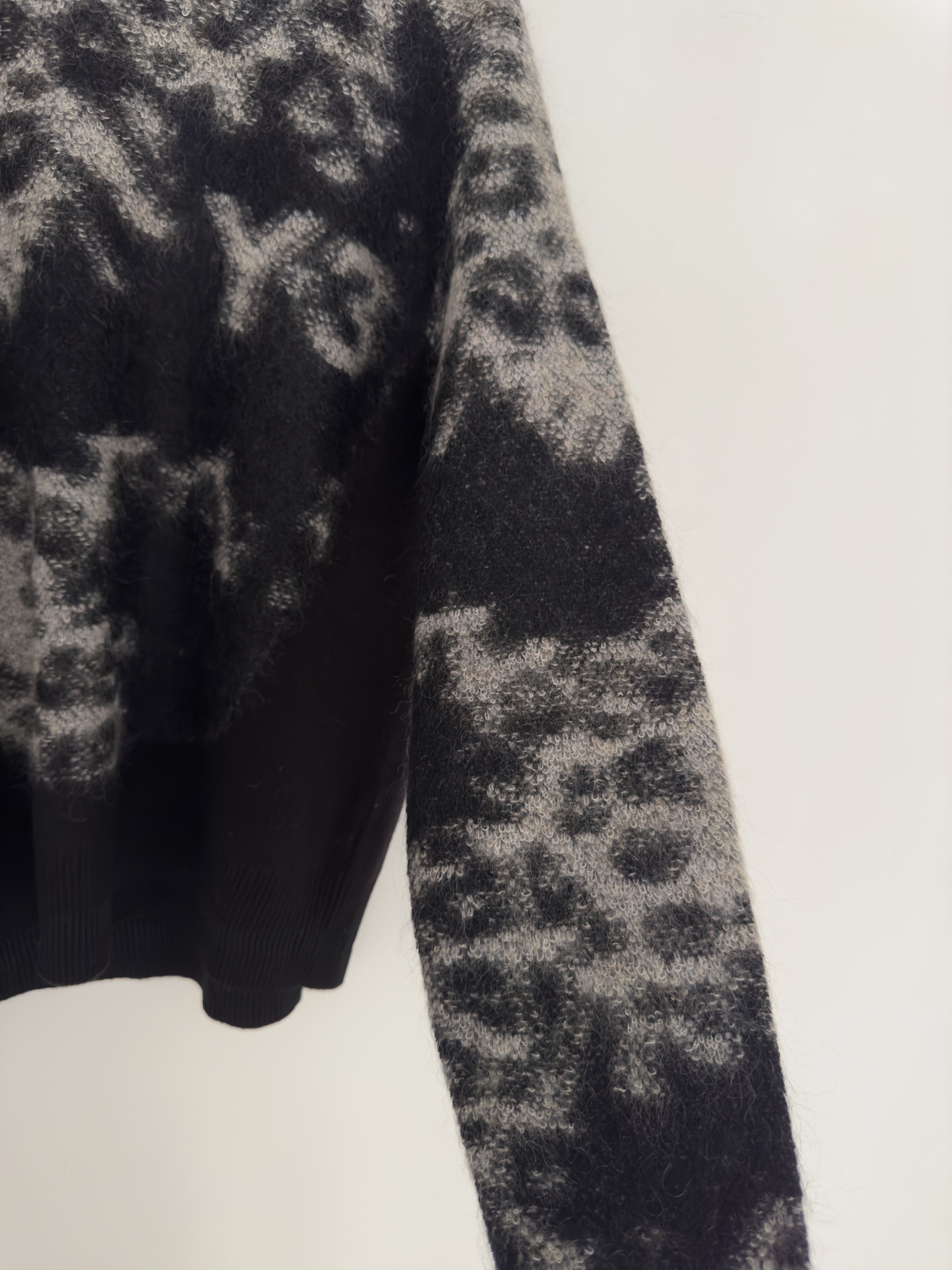 Y-3 Y-3 Wool Sweater Leopard Print Size US XS / EU 42 / 0 - 5 Thumbnail