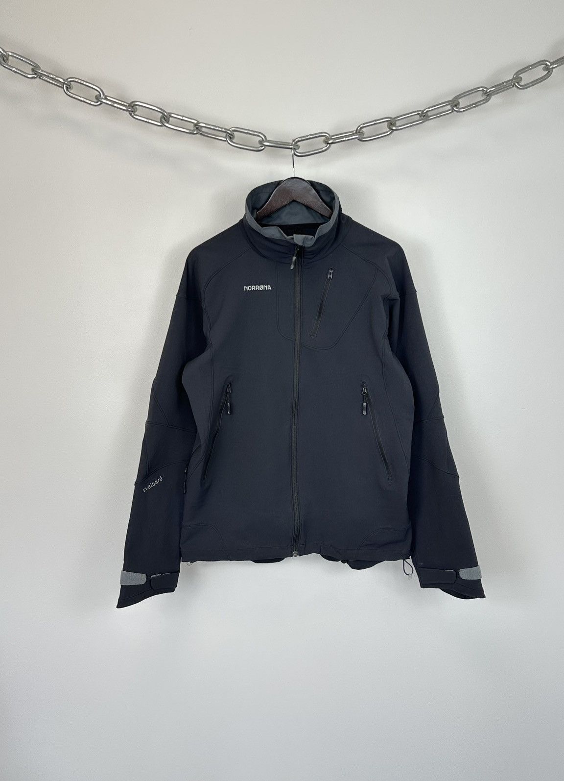 Norrona Vintage Norrona Svalbard Flex 1 Softshell Outdoor Jacket Size US XL / EU 56 / 4 - 1 Thumbnail