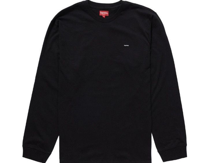 Supreme Supreme Small Box Long-Sleeve Tee Black Fw24 L size | Grailed