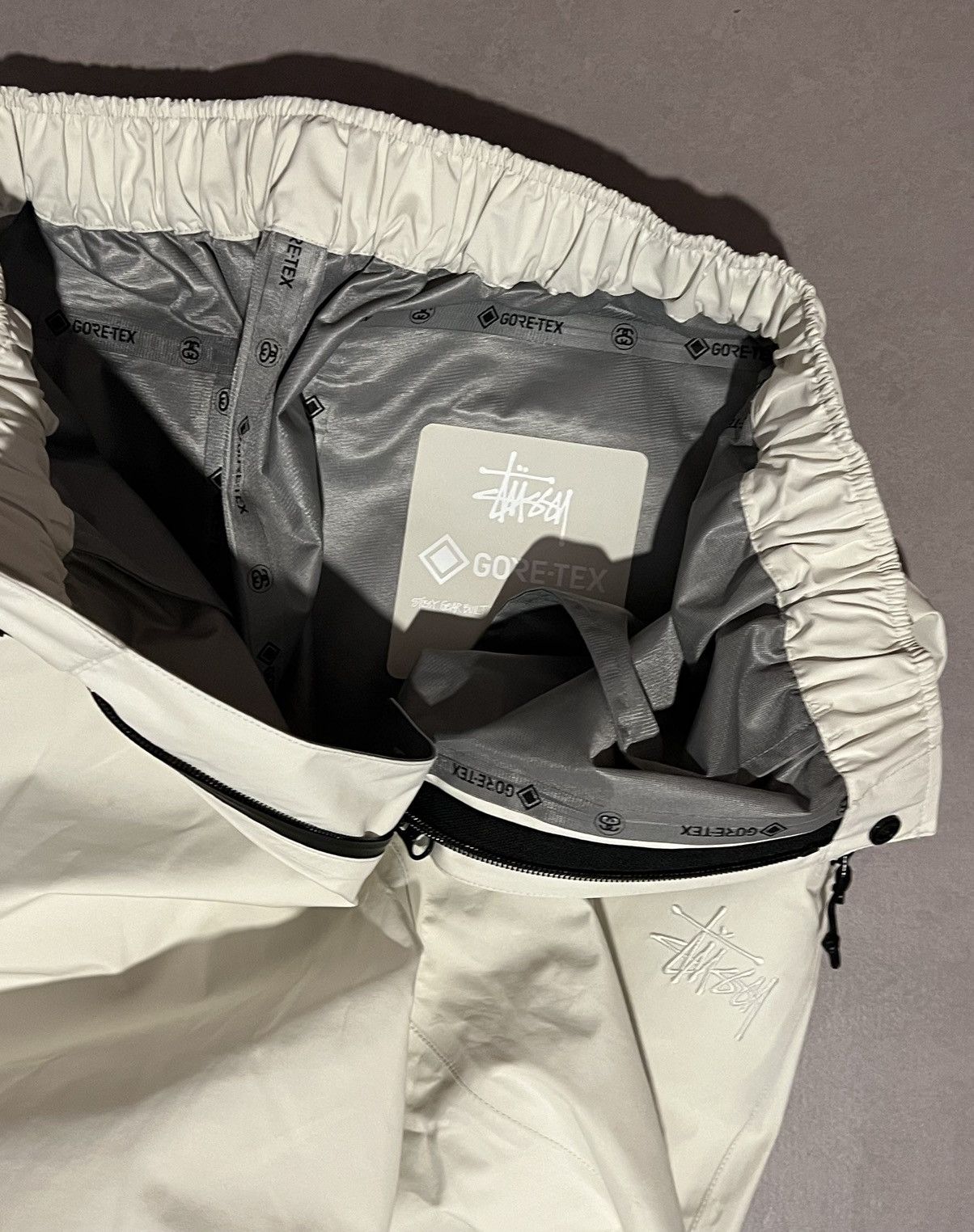 Stussy Stussy Gore-Tex Cream Trousers Size US 30 / EU 46 - 3 Thumbnail