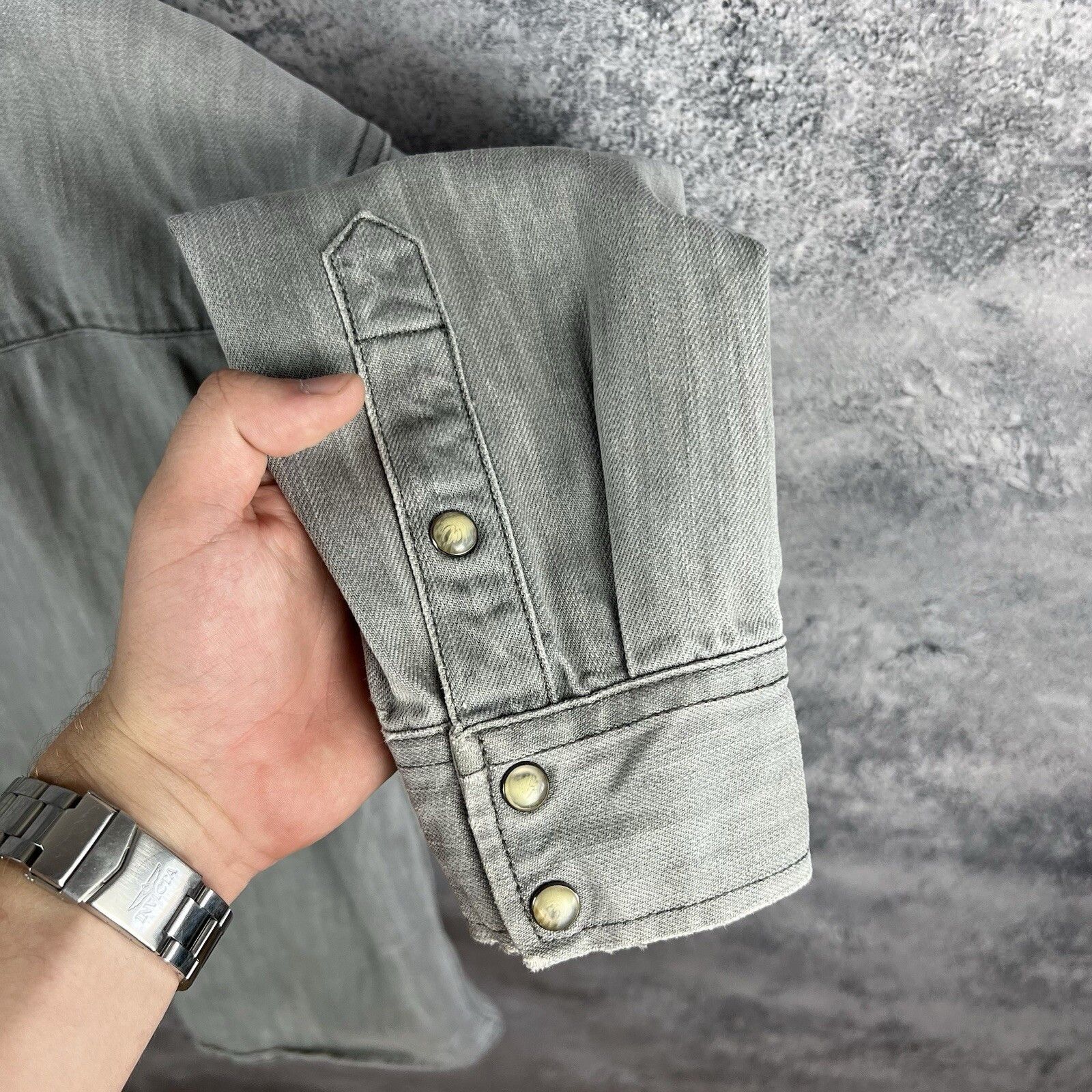 Allsaints Allsaints Shirt Men's Size L Long Sleeve Size US L / EU 52-54 / 3 - 13 Thumbnail