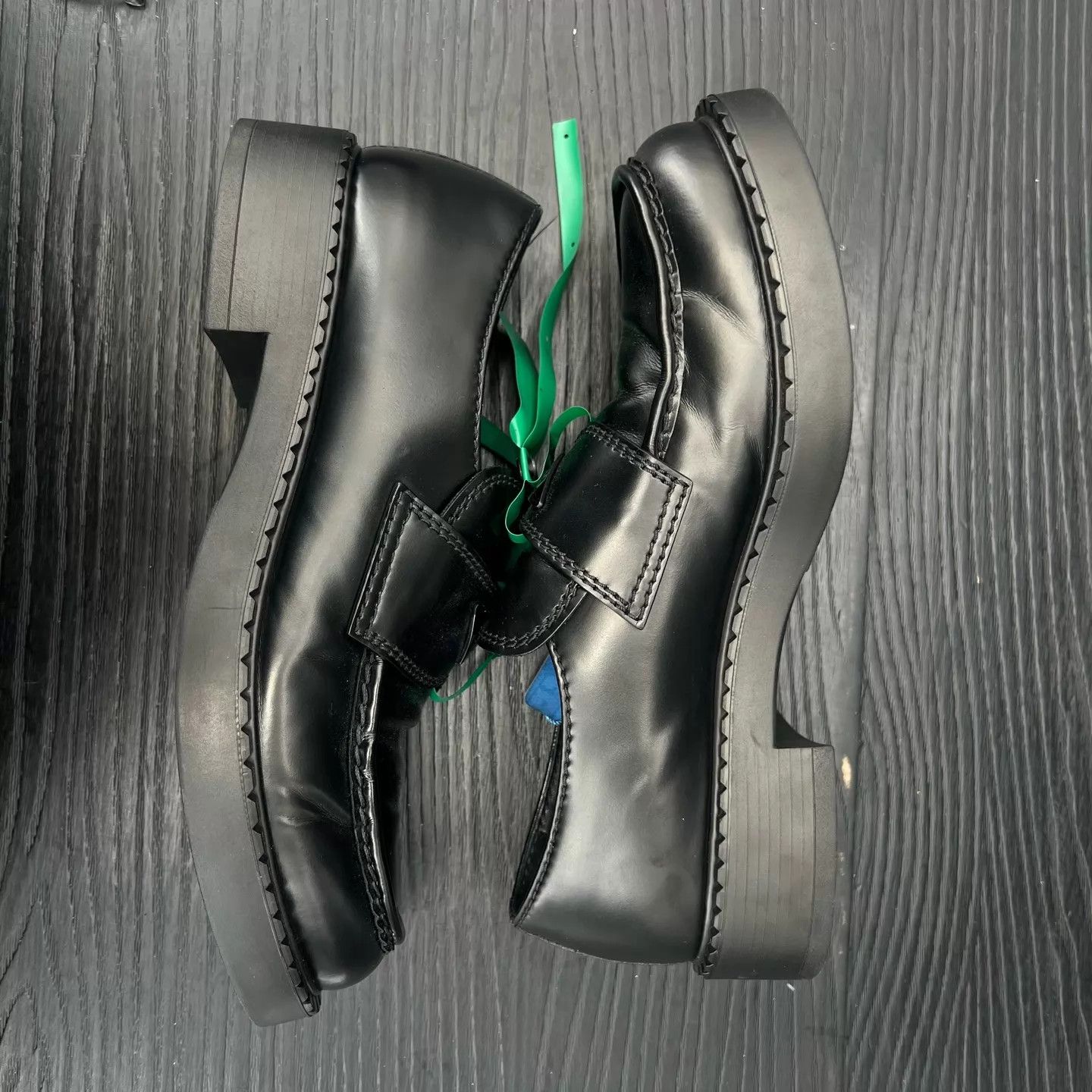 Prada Prada Black Loafers US 8.5 / EU 42.5 With Box Size US 8.5 / EU 41-42 - 3 Thumbnail