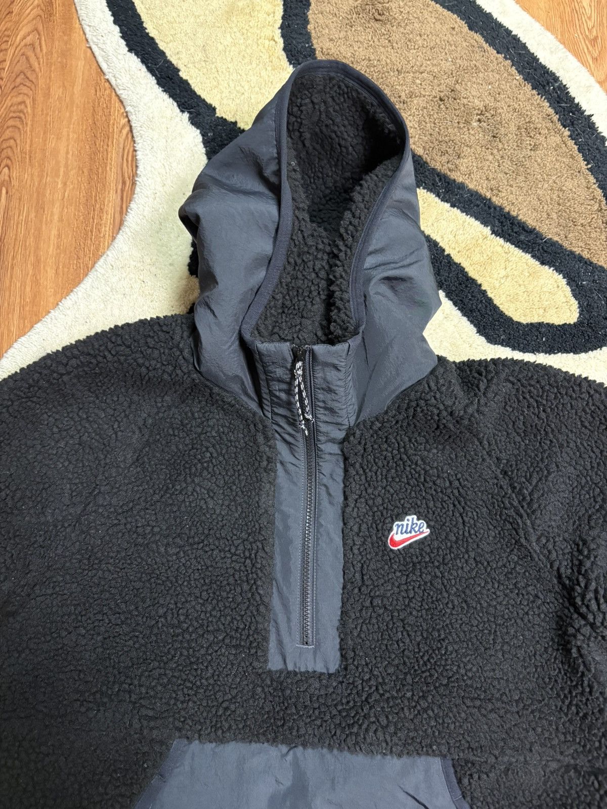 Nike Nike Men's NSW Sportswear Sherpa Fleece Heritage Jacket Size US M / EU 48-50 / 2 - 2 Thumbnail