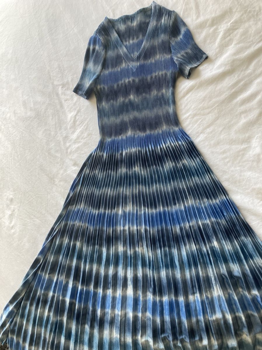 Other × Vintage Plissé maxi dress Size S / US 4 / IT 40 - 1 Thumbnail