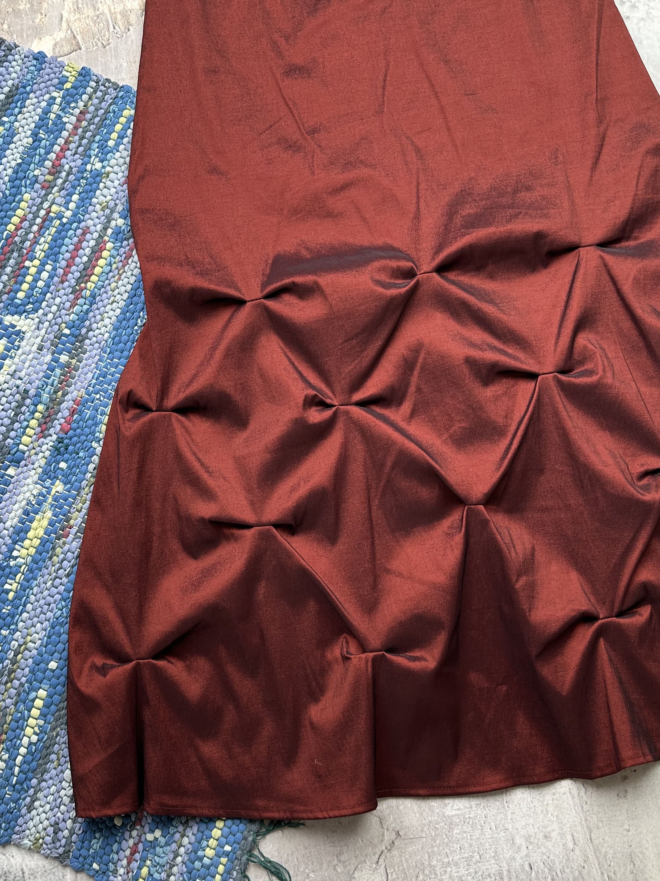 Vintage Vintage Flared Amazing Maxi Skirt A409(237) Size 27" / US 4 / IT 40 - 3 Thumbnail