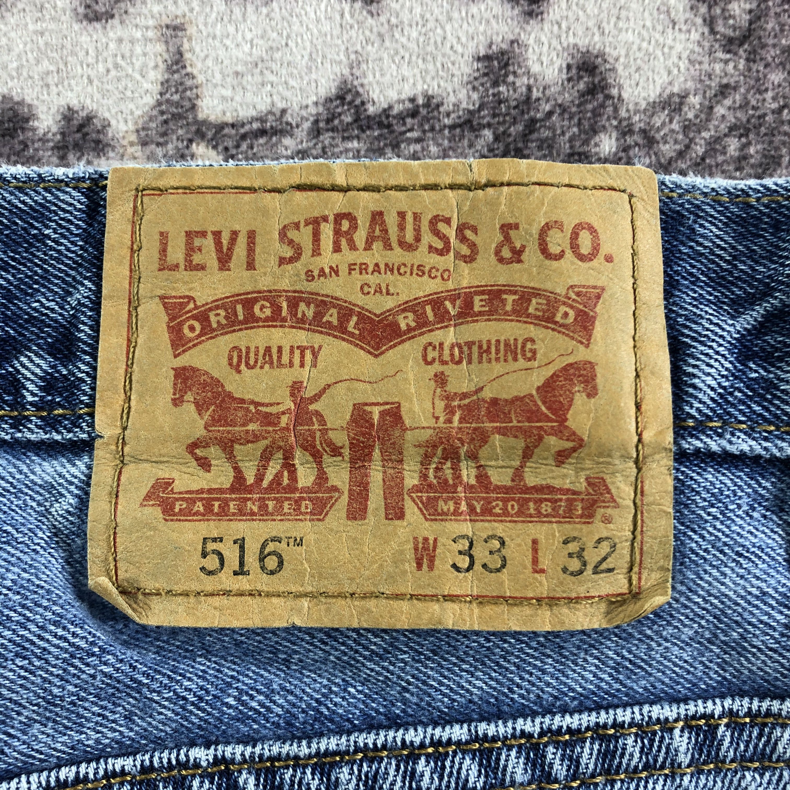 Levi's × Vintage Vintage Blue Wash Levis 516 Jeans-JM3471 Size US 34 / EU 50 - 6 Thumbnail