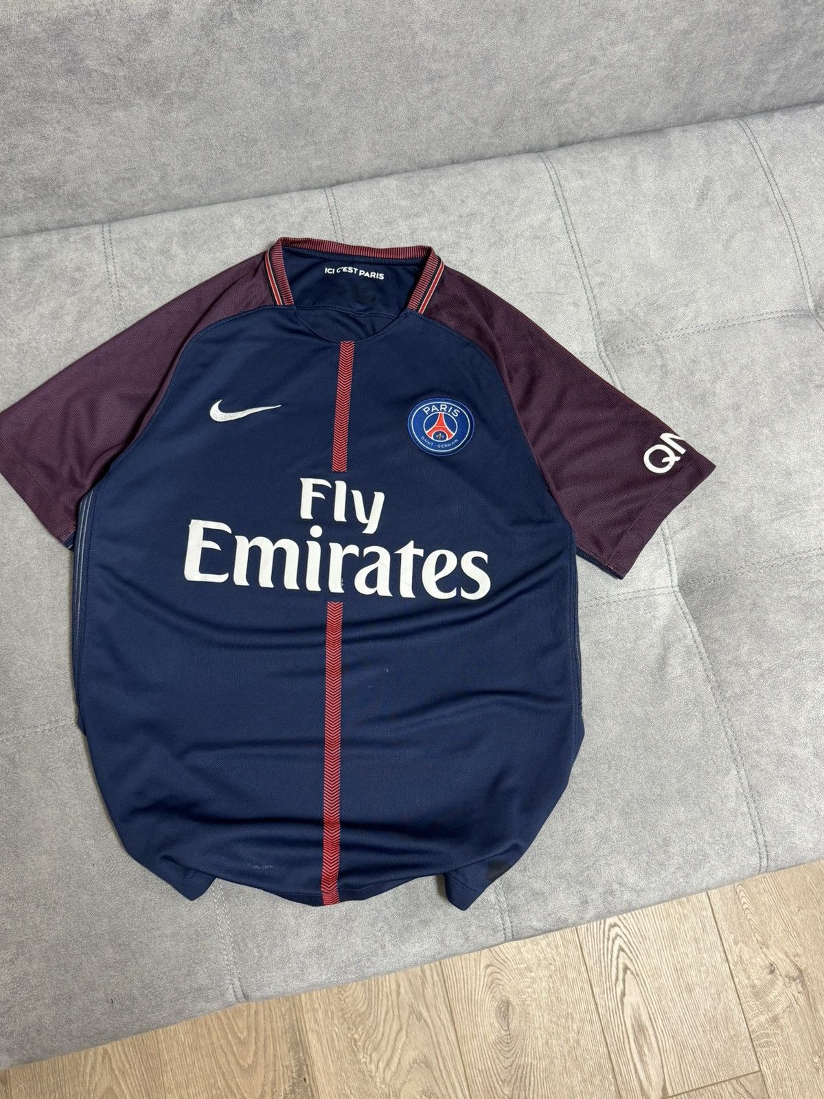 Nike × Vintage Vintage Nike PSG France soccer jersey t-shirt M Paris Size US M / EU 48-50 / 2 - 2 Thumbnail