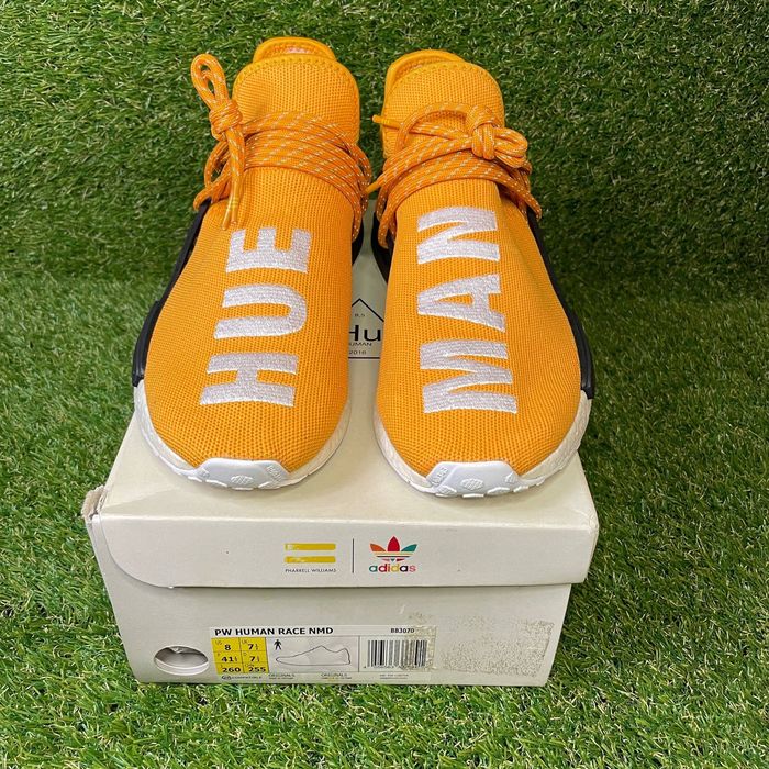 Pharrell x adidas NMD PW Human Race Tangerine