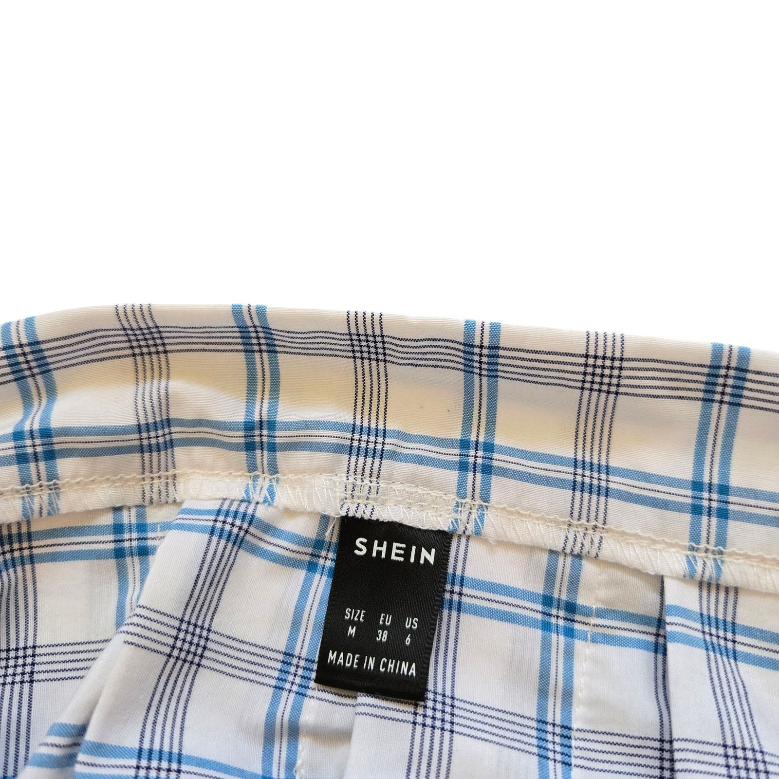 Shein Shein Womens Plaid Pleated Mini Skirt Medium Size 6 Anime Size 28" / US 6 / IT 42 - 8 Thumbnail