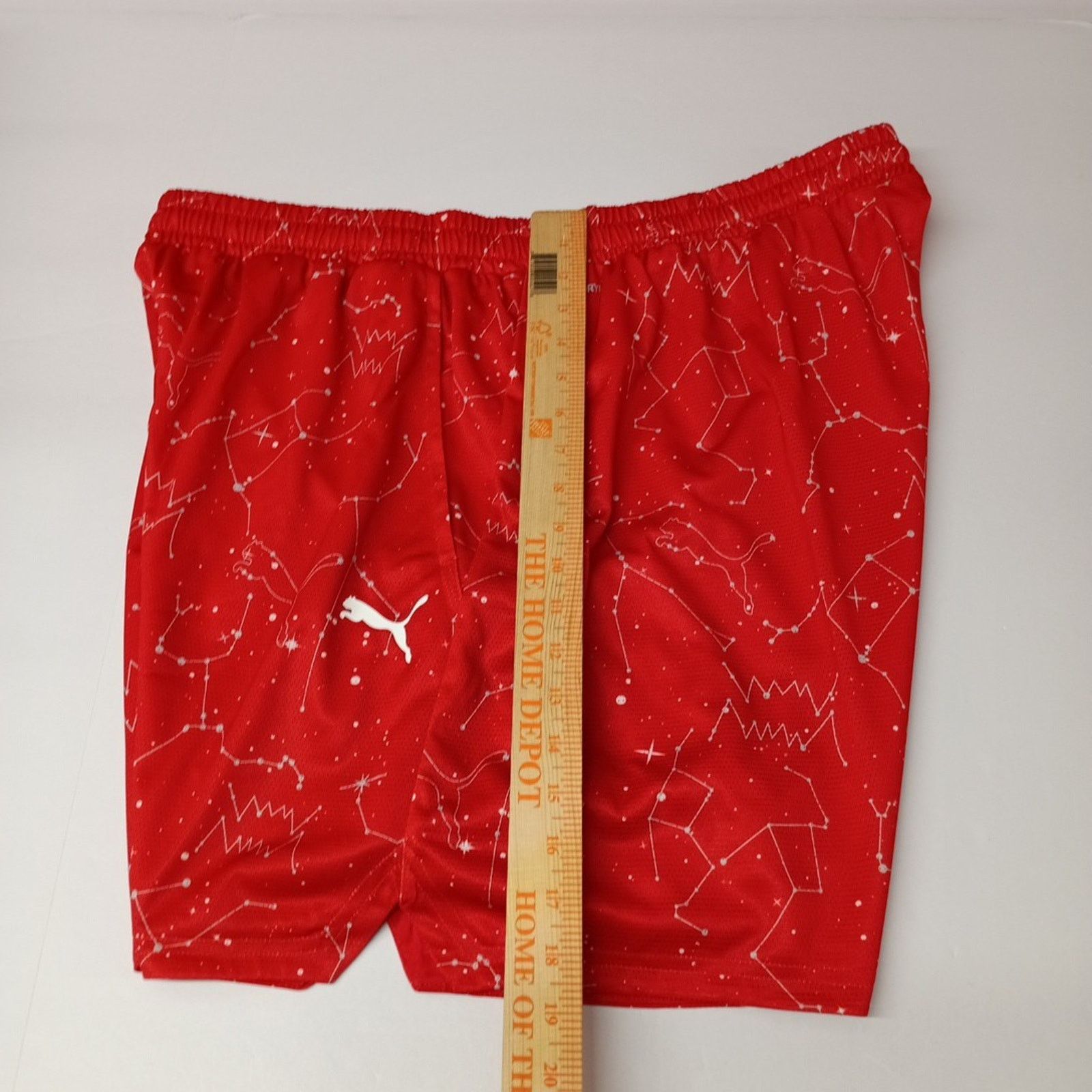 Puma Puma Mesh Hoopaverse Athletic Shorts Men's Size 2XL XXL Red Size US 38 / EU 54 - 8 Thumbnail