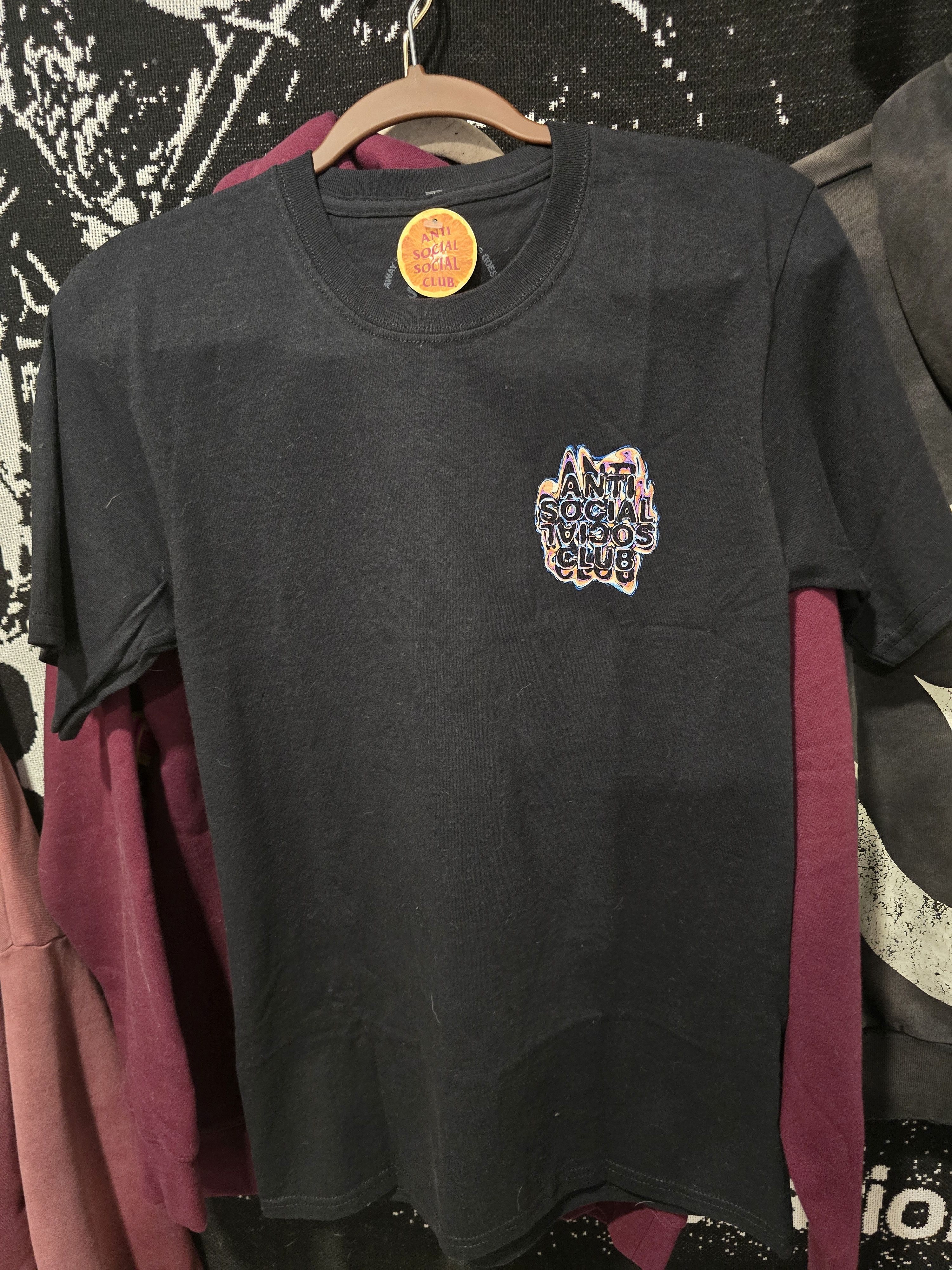 Anti Social Social Club Anti Social Social Club Oil Slick Tee Black Size US S / EU 44-46 / 1 - 2 Thumbnail