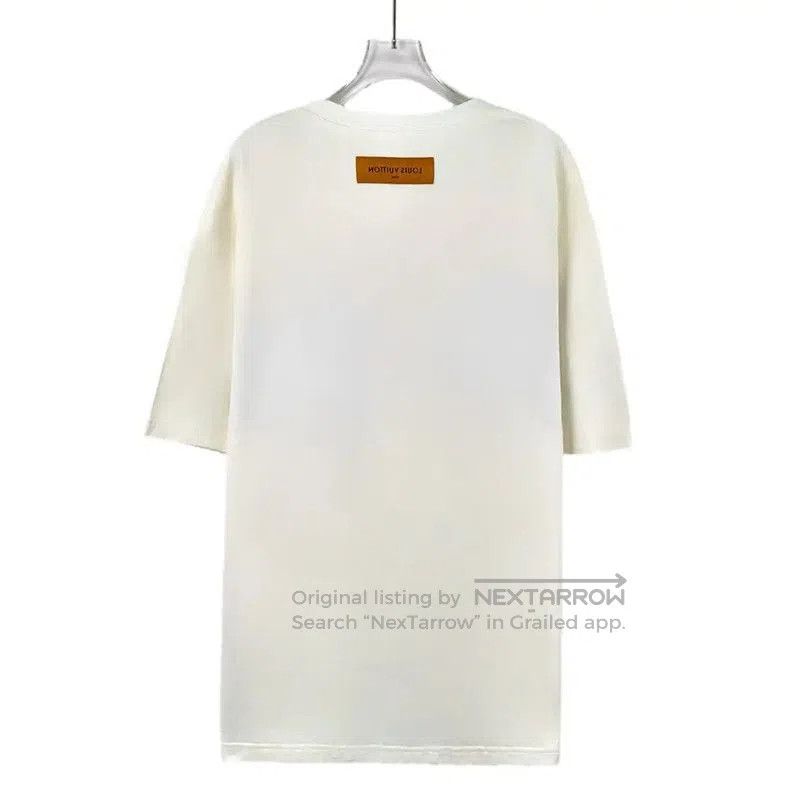 Louis Vuitton Louis Vuitton Graffiti Print Cotton T. Size XXL / US 16-18 / IT 52-54 - 2 Thumbnail
