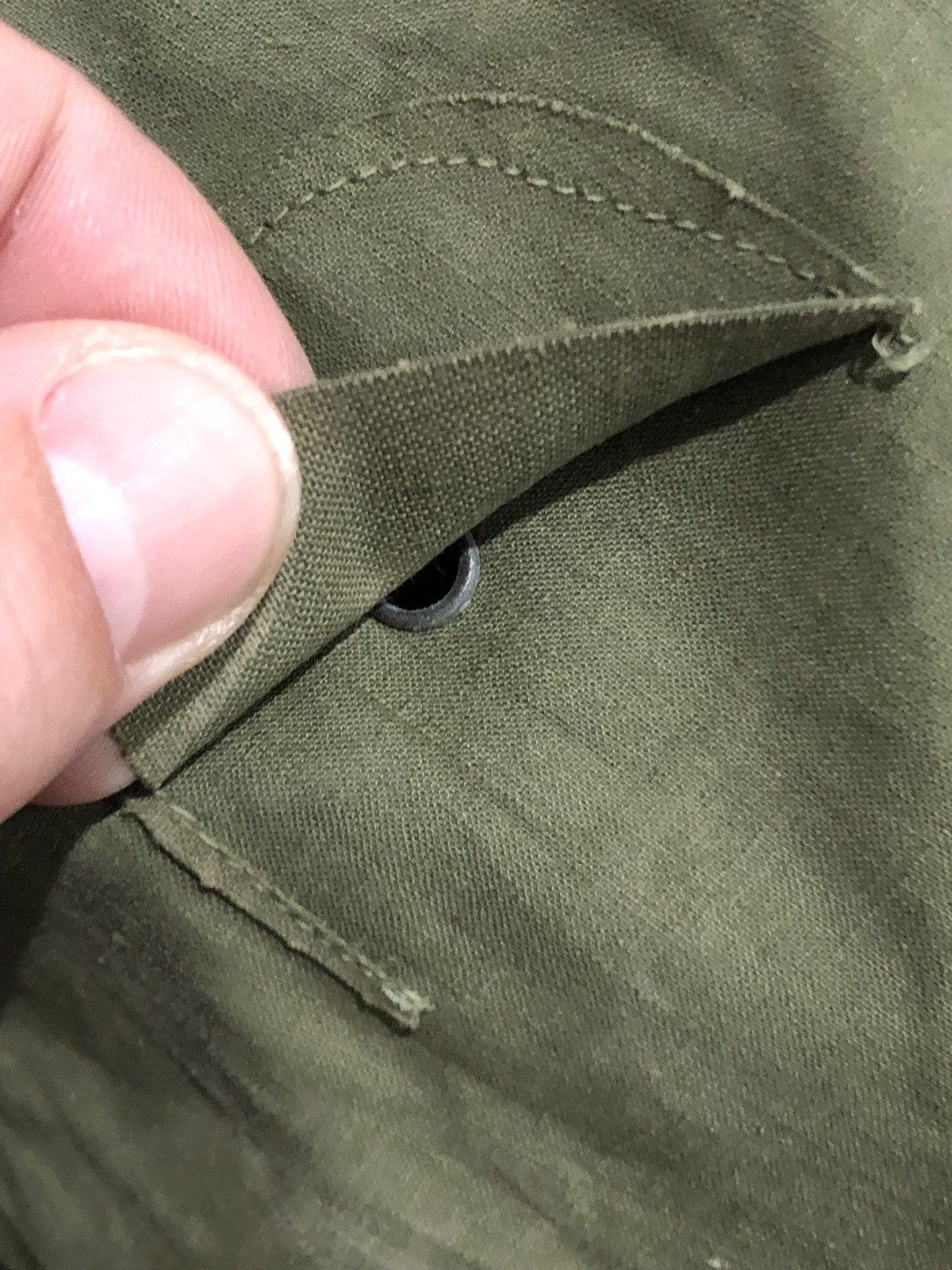 Vintage Vtg WW2 U.S. Navy Anorak Rain Deck Jacket Foul Weather Parka Size US M / EU 48-50 / 2 - 15 Thumbnail