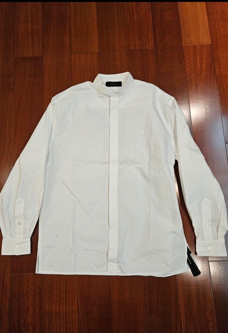 Amiri Amiri embroidered logo shirt Size US M / EU 48-50 / 2 - 1 Thumbnail