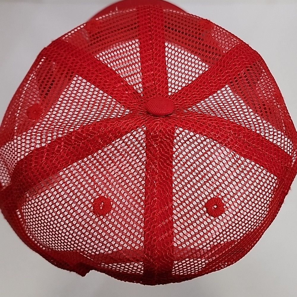 Other Coke Men/Unisex Candy Red Trucker Style Hat Adjustable Size ONE SIZE - 5 Thumbnail