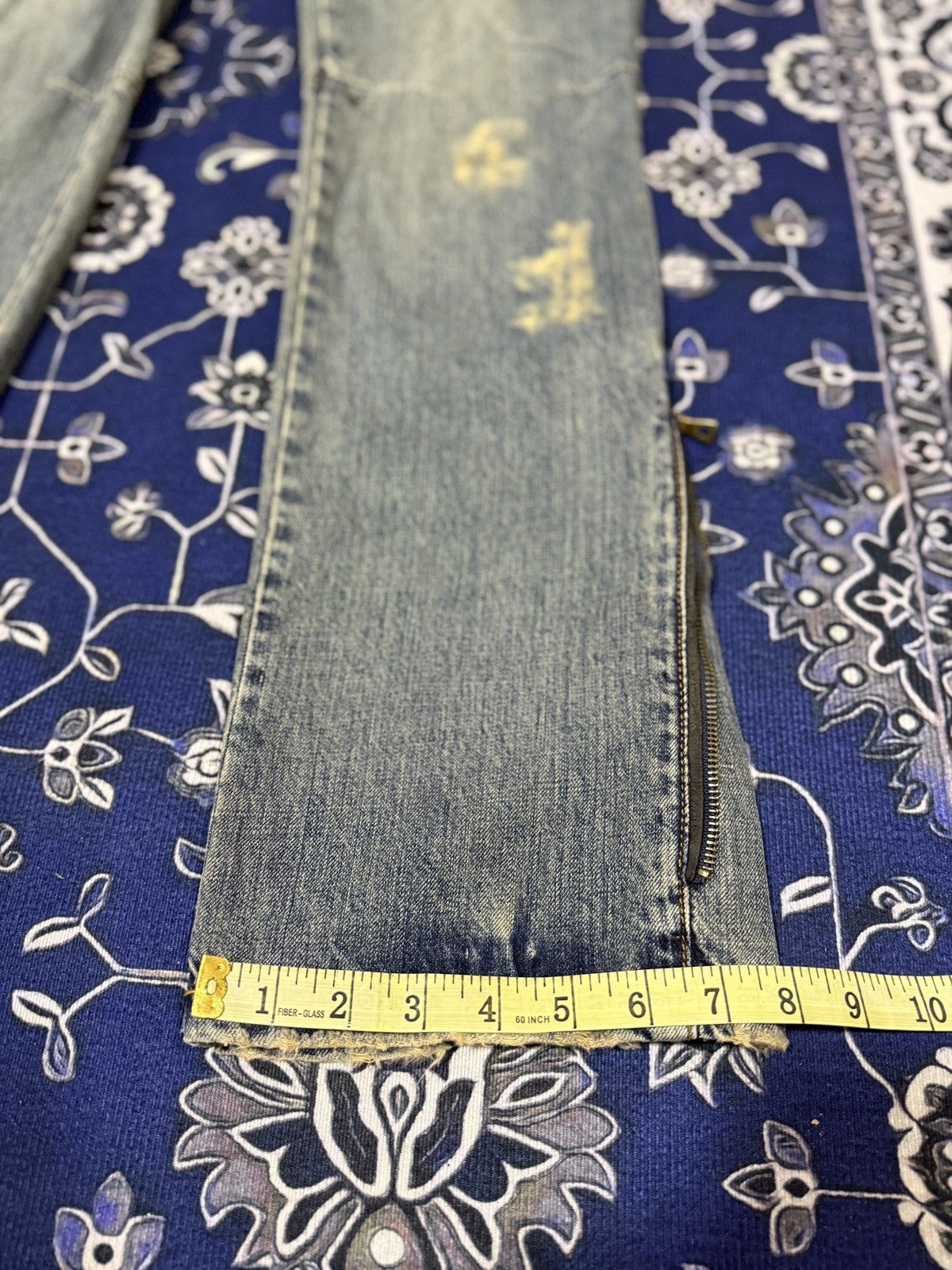 semanticdesign Rare Semanticdesign Flare Multipocket Zipper Jeans Size US 32 / EU 48 - 12 Thumbnail