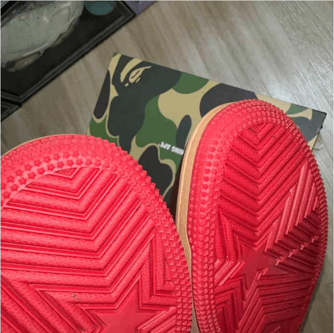 Bape ABATHINGAPE high-top sneaker for men Size US 8 / EU 41 - 8 Thumbnail