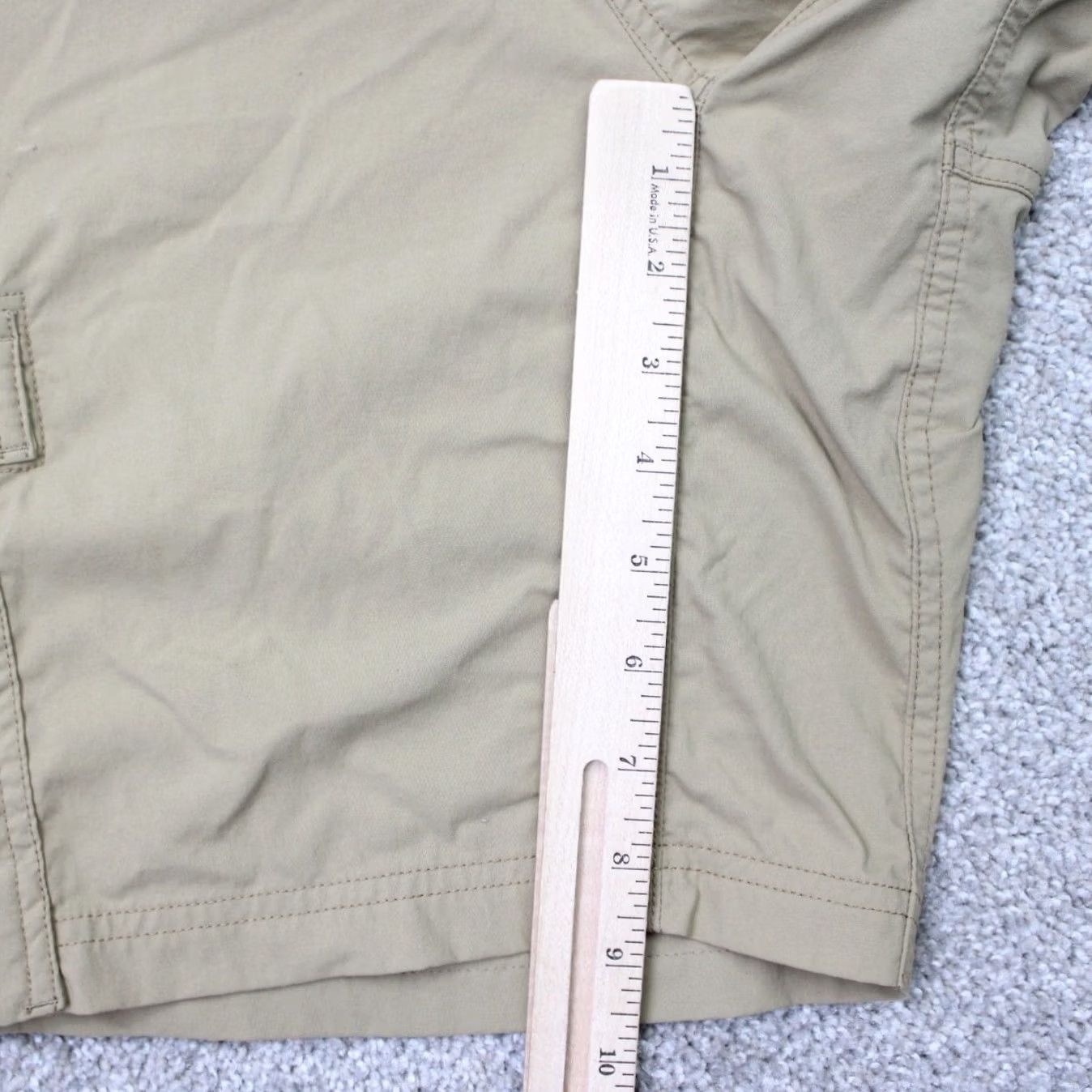 Vintage REI Co-op Mens Shorts Beige 40 9" Cargo Nylon Stretch Lightweight Hiking Size US 40 / EU 56 - 3 Thumbnail