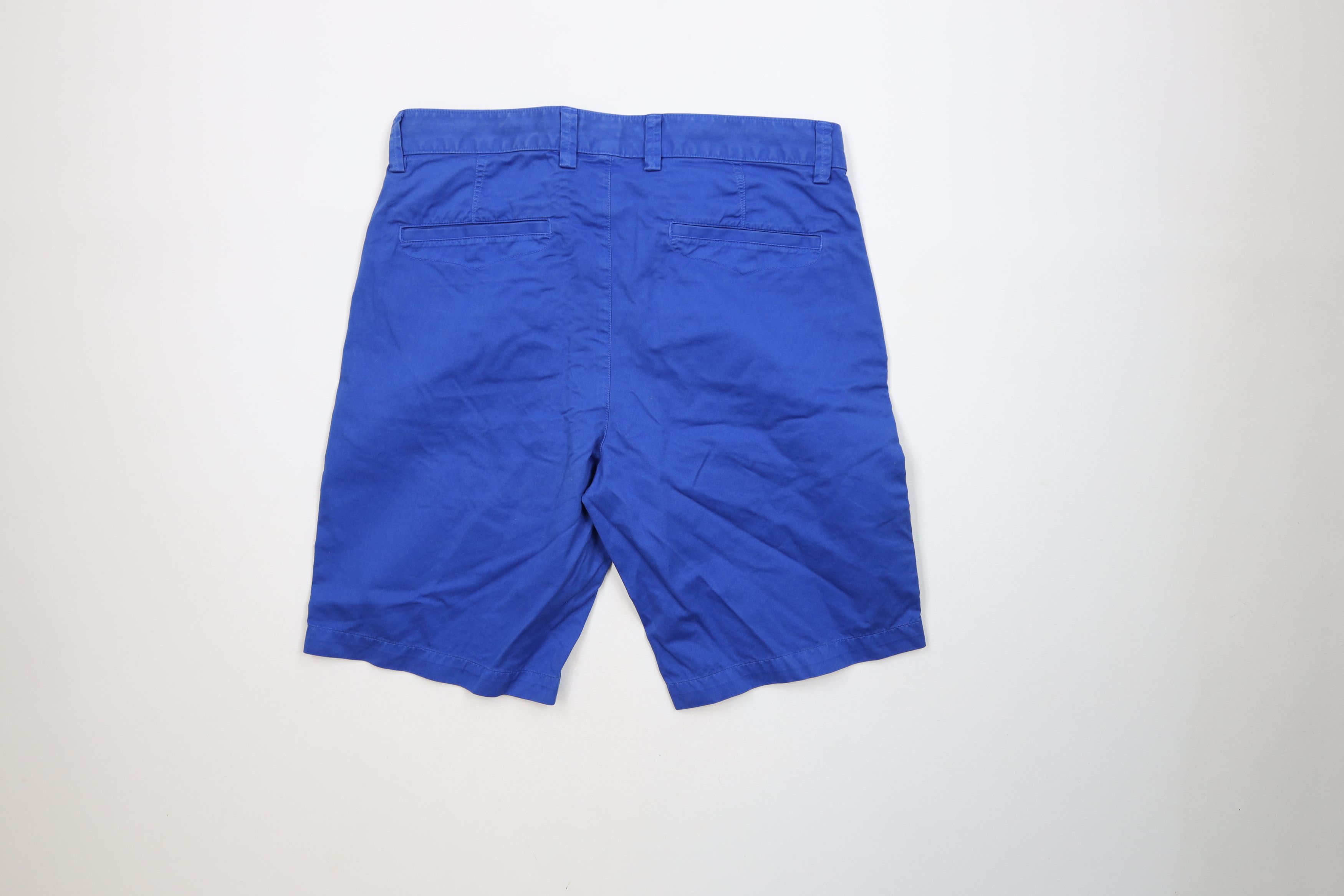 Robert Graham × Vintage Robert Graham Knee Golf Golfing Chino Shorts Cotton Blue Size US 30 / EU 46 - 10 Thumbnail