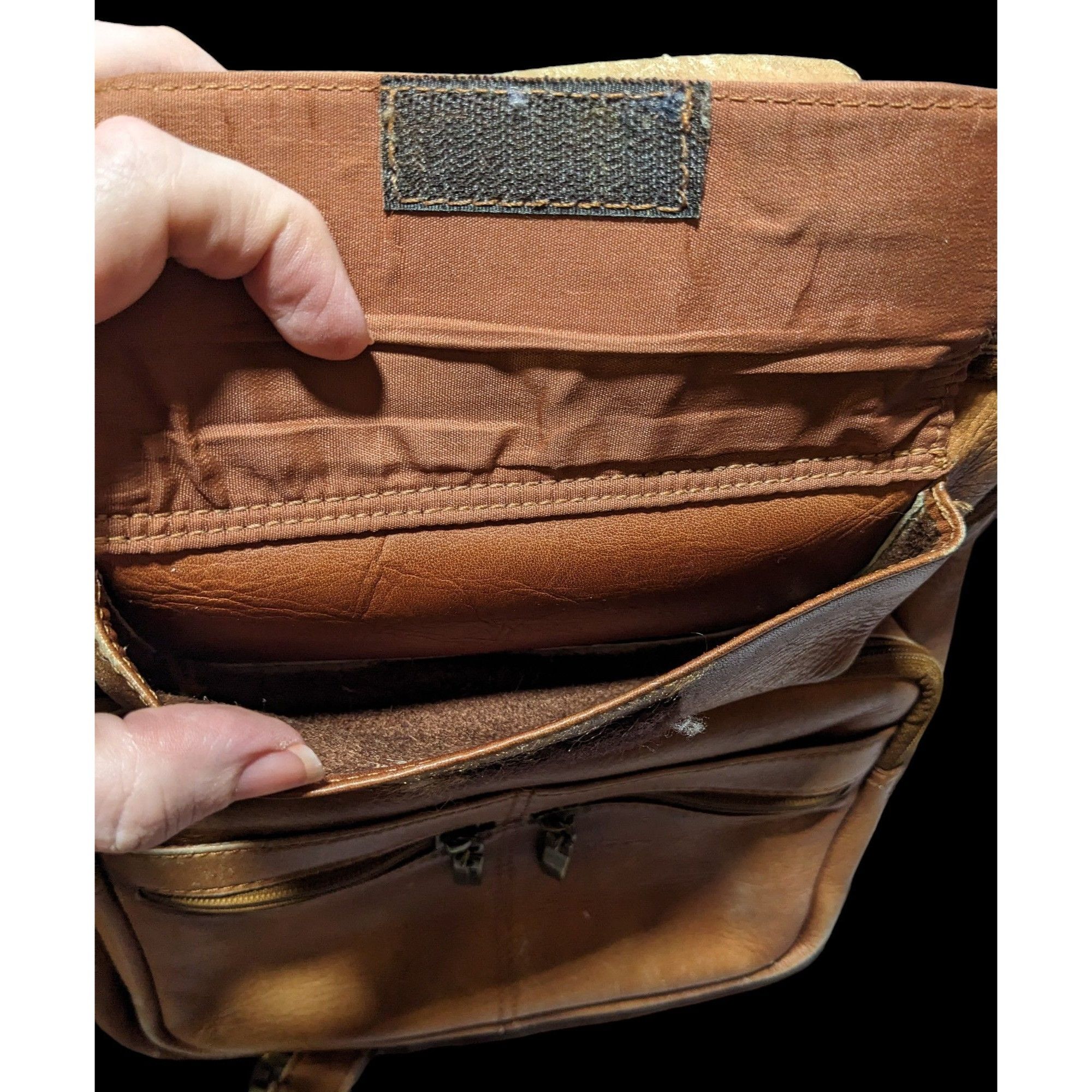 Wilsons Leather Vintage Wilson's Adventure Bound Originals Multi-Pocket Leat Size ONE SIZE - 8 Thumbnail