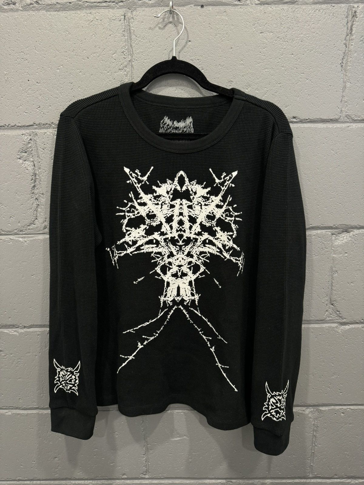 Ken Carson KEN CARSON A GREAT CHAOS TOUR THERMAL LONGSLEEVE MERCH Size US L / EU 52-54 / 3 - 1 Thumbnail