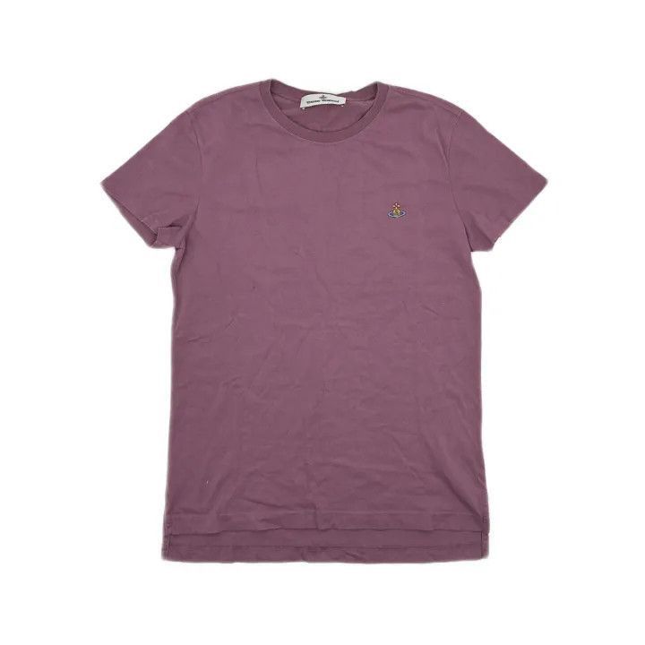 Vivienne Westwood Vivienne Westwood Logo Round Neck T-Shirt in Pink Size M / US 6-8 / IT 42-44 - 8 Thumbnail